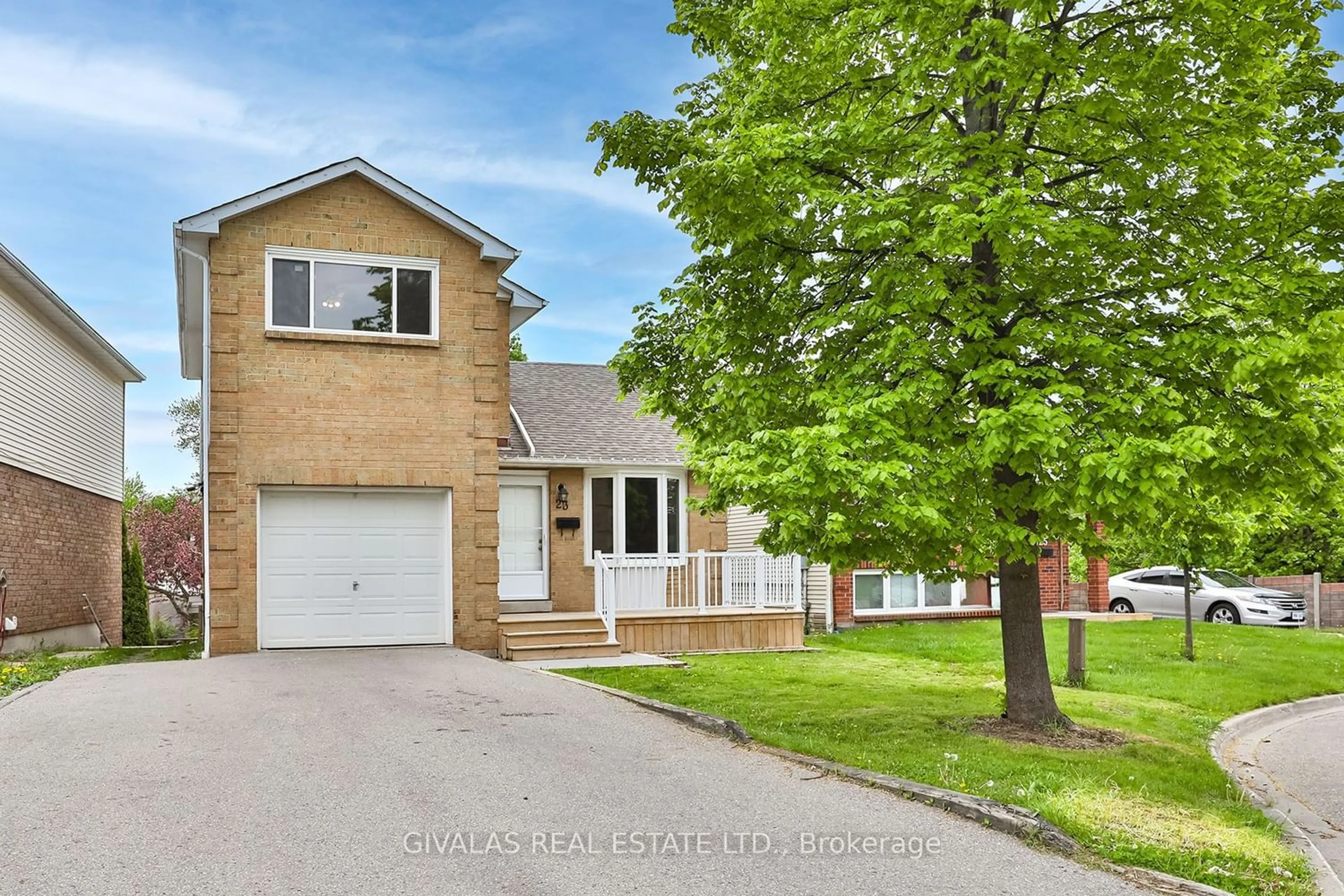 Frontside or backside of a home for 23 Plumridge Crt, Ajax Ontario L1S 3Z8