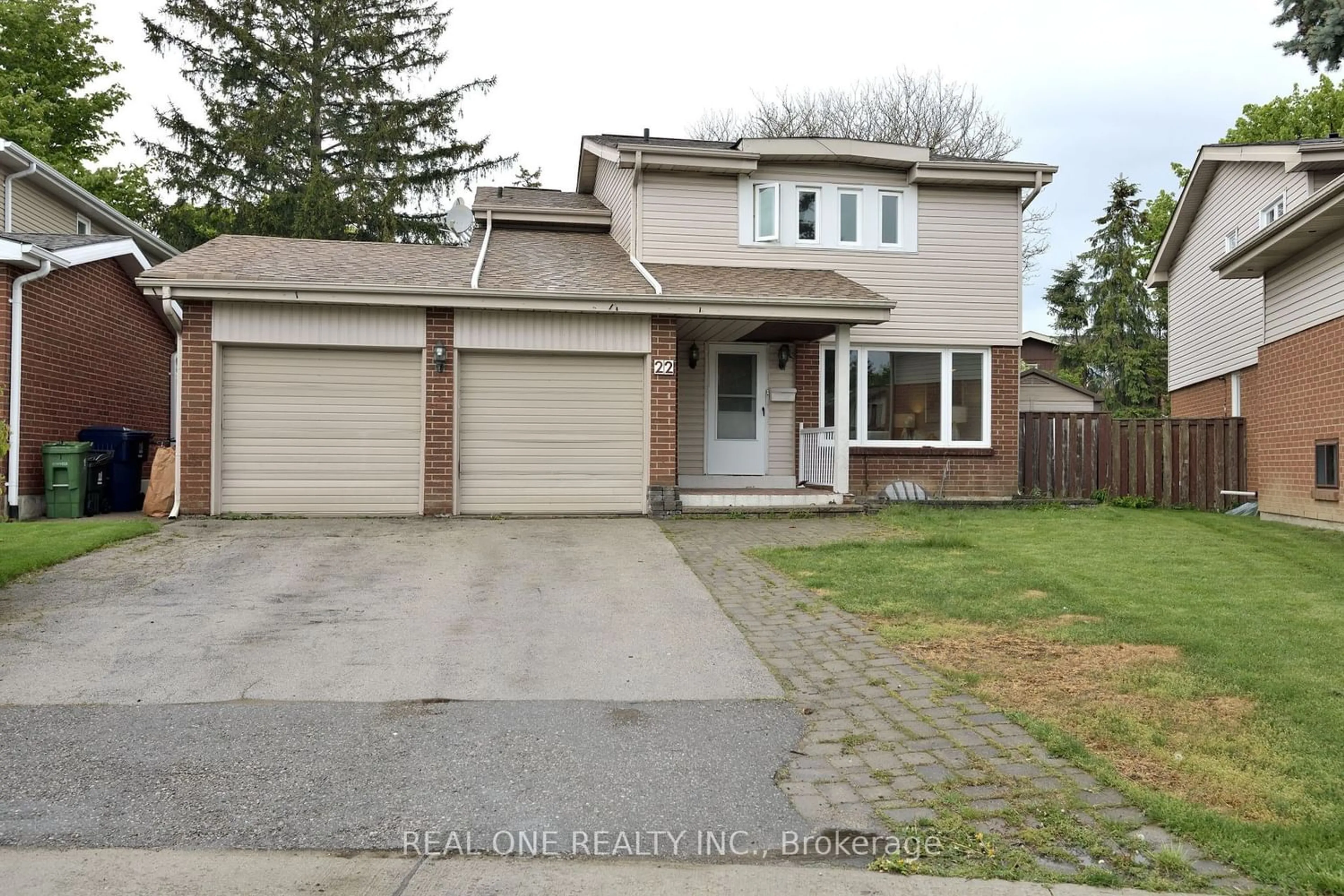 Frontside or backside of a home for 22 Chadbury Pl, Toronto Ontario M1W 2V8