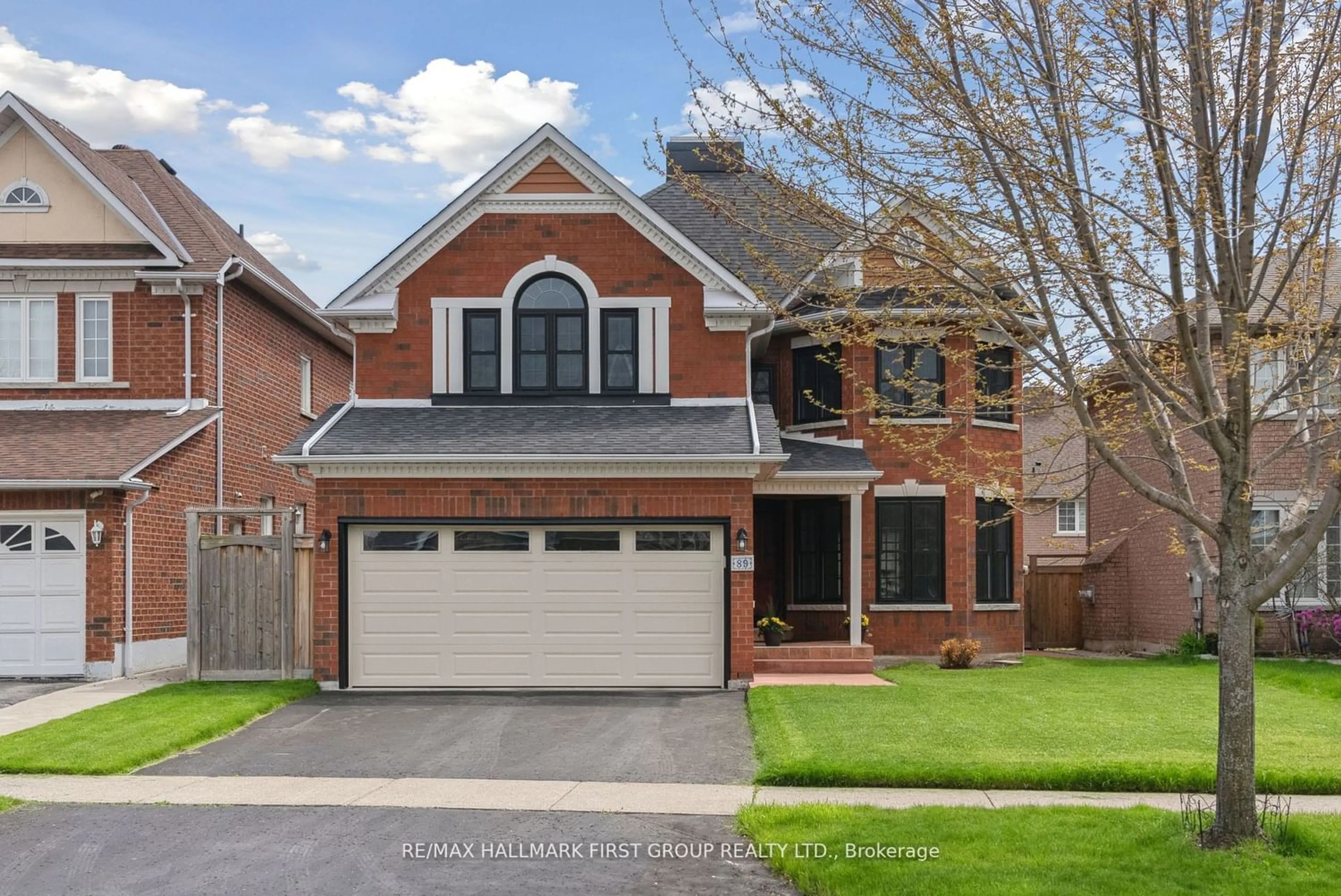 Home with brick exterior material for 89 Bowles Dr, Ajax Ontario L1T 4B6