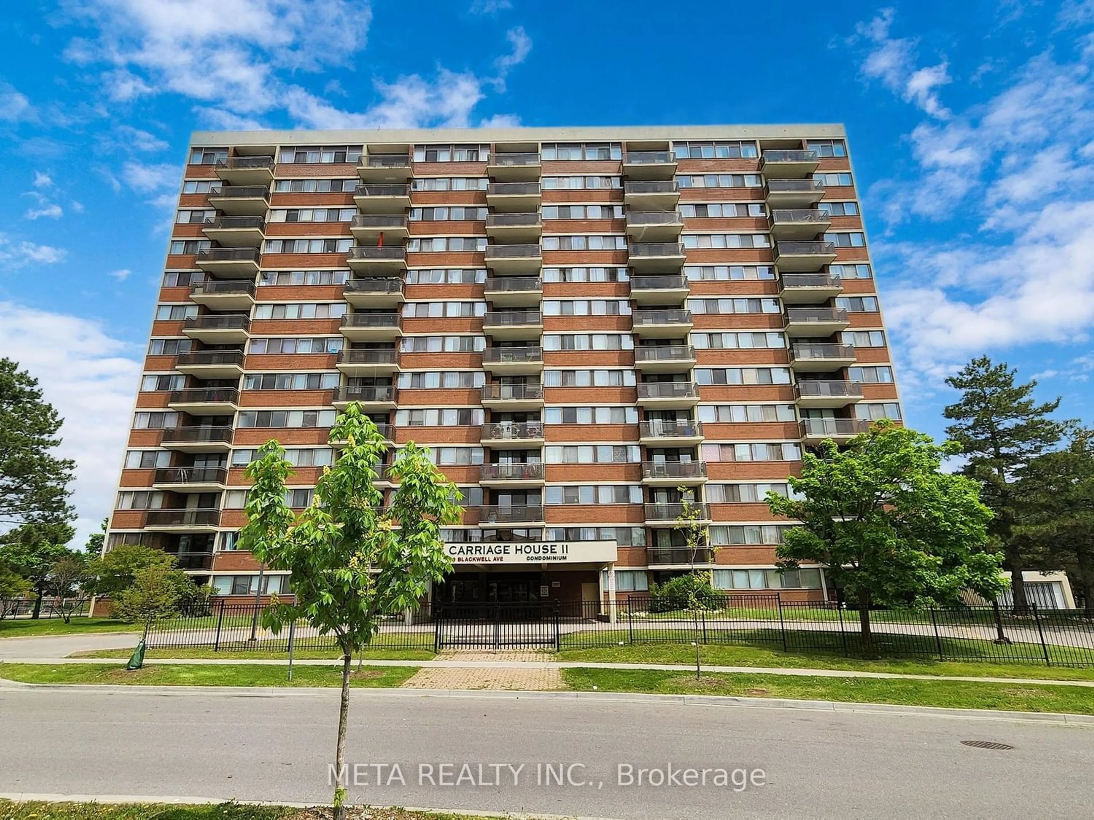 A pic from exterior of the house or condo for 99 Blackwell Ave #Ph213, Toronto Ontario M1B 3R5