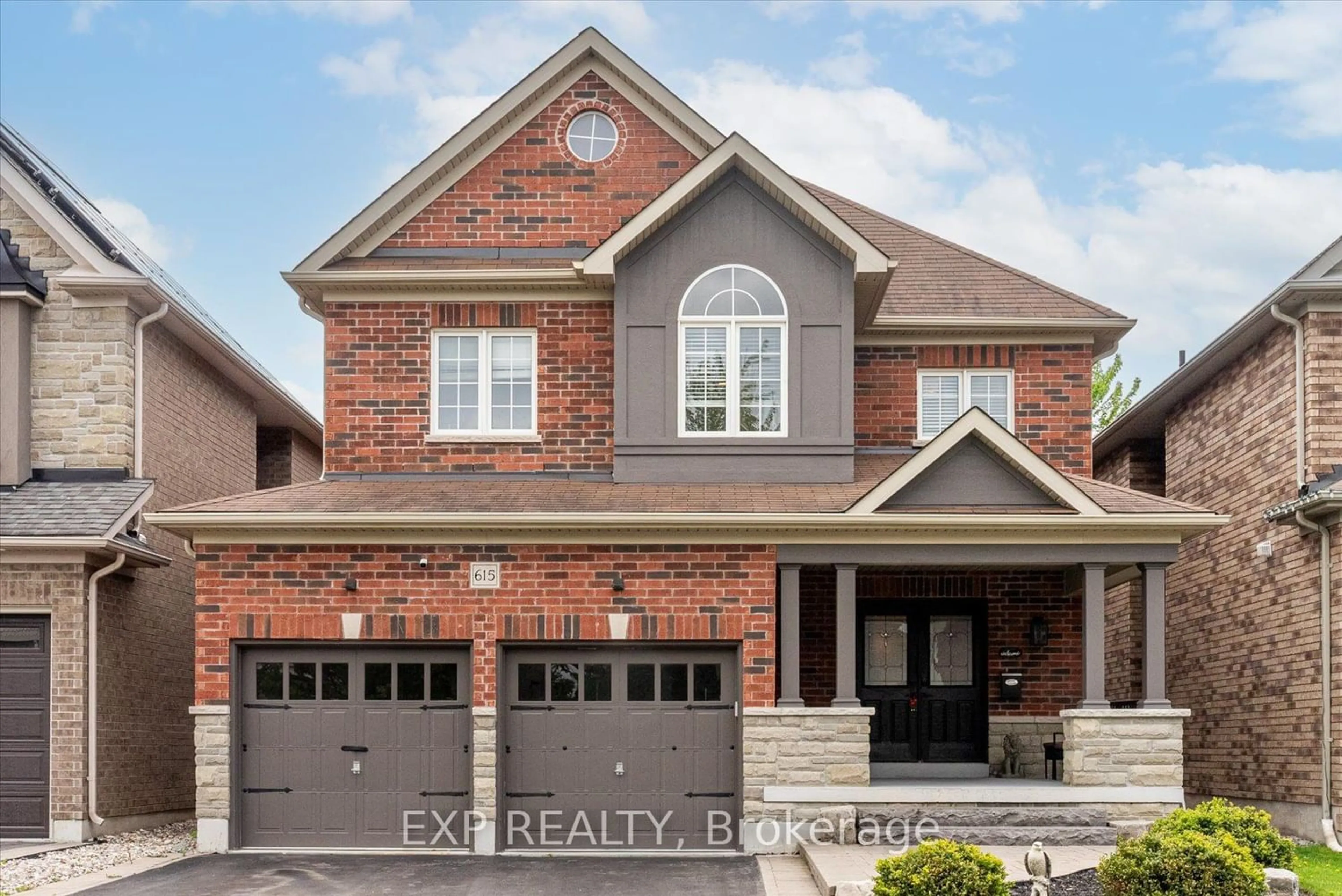 Home with brick exterior material for 615 Fairglen Ave, Oshawa Ontario L1J 0A7