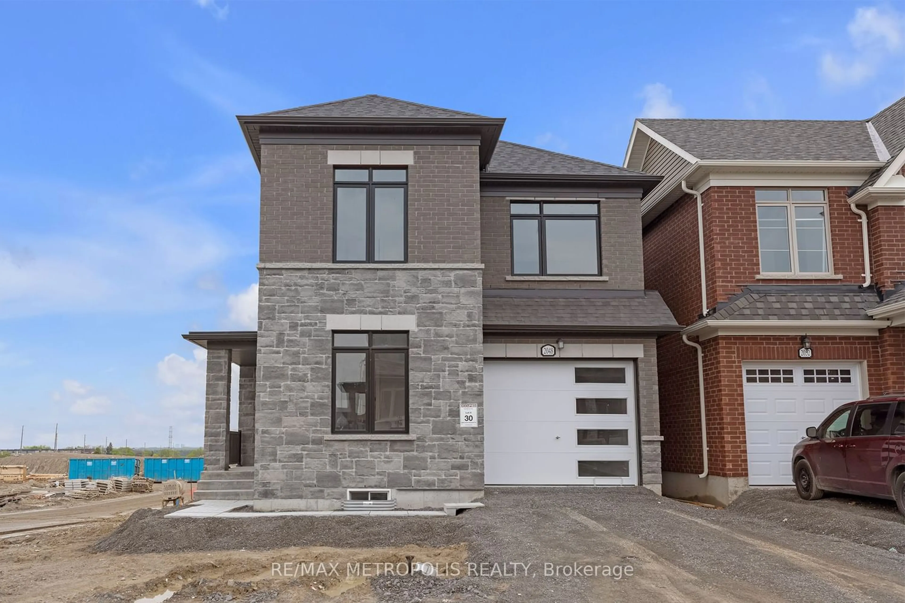 Home with brick exterior material for 2048 Chris Mason St, Oshawa Ontario L1H 7K5