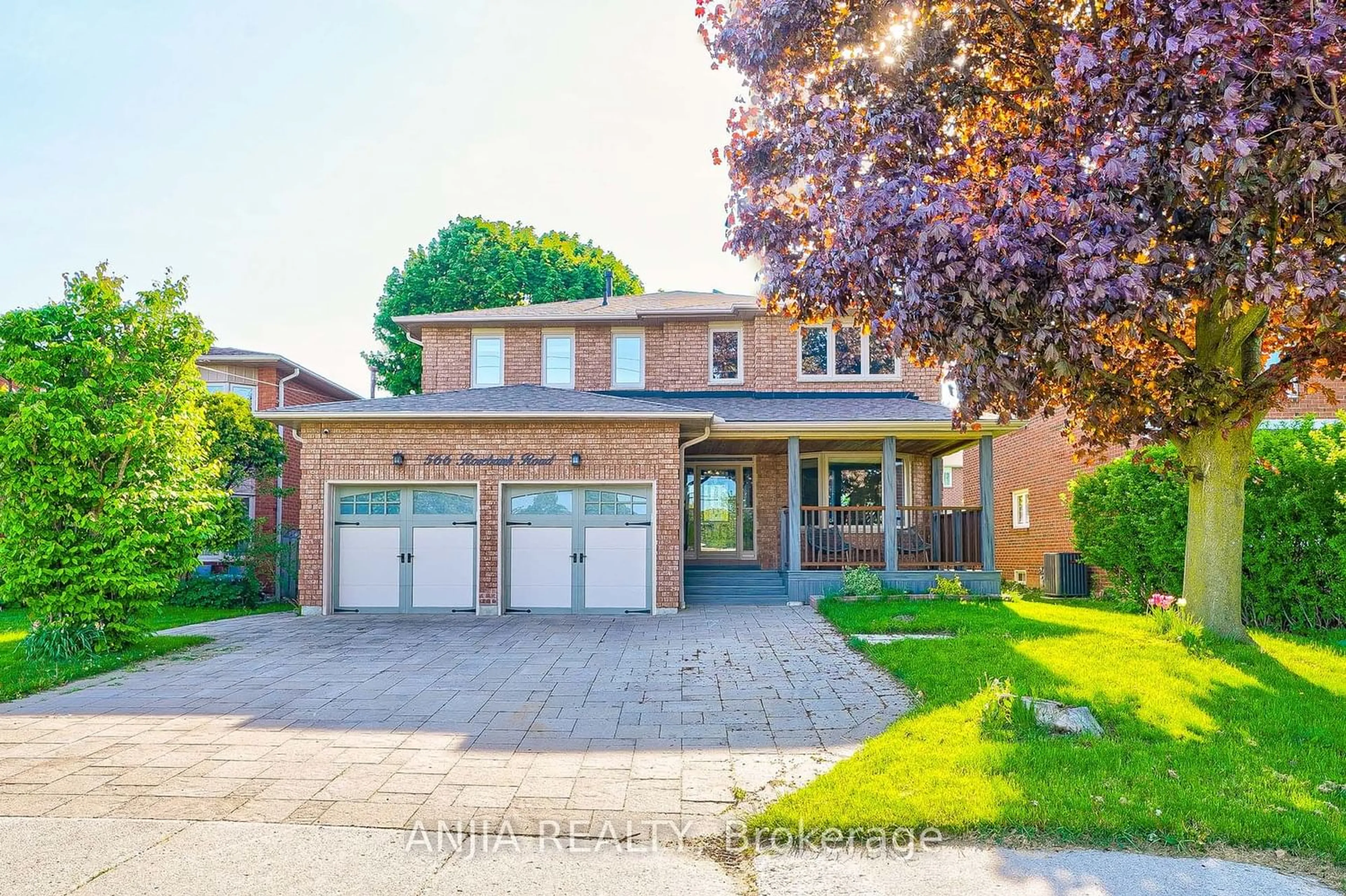 Home with brick exterior material for 566 Rosebank Rd, Pickering Ontario L1W 2N5