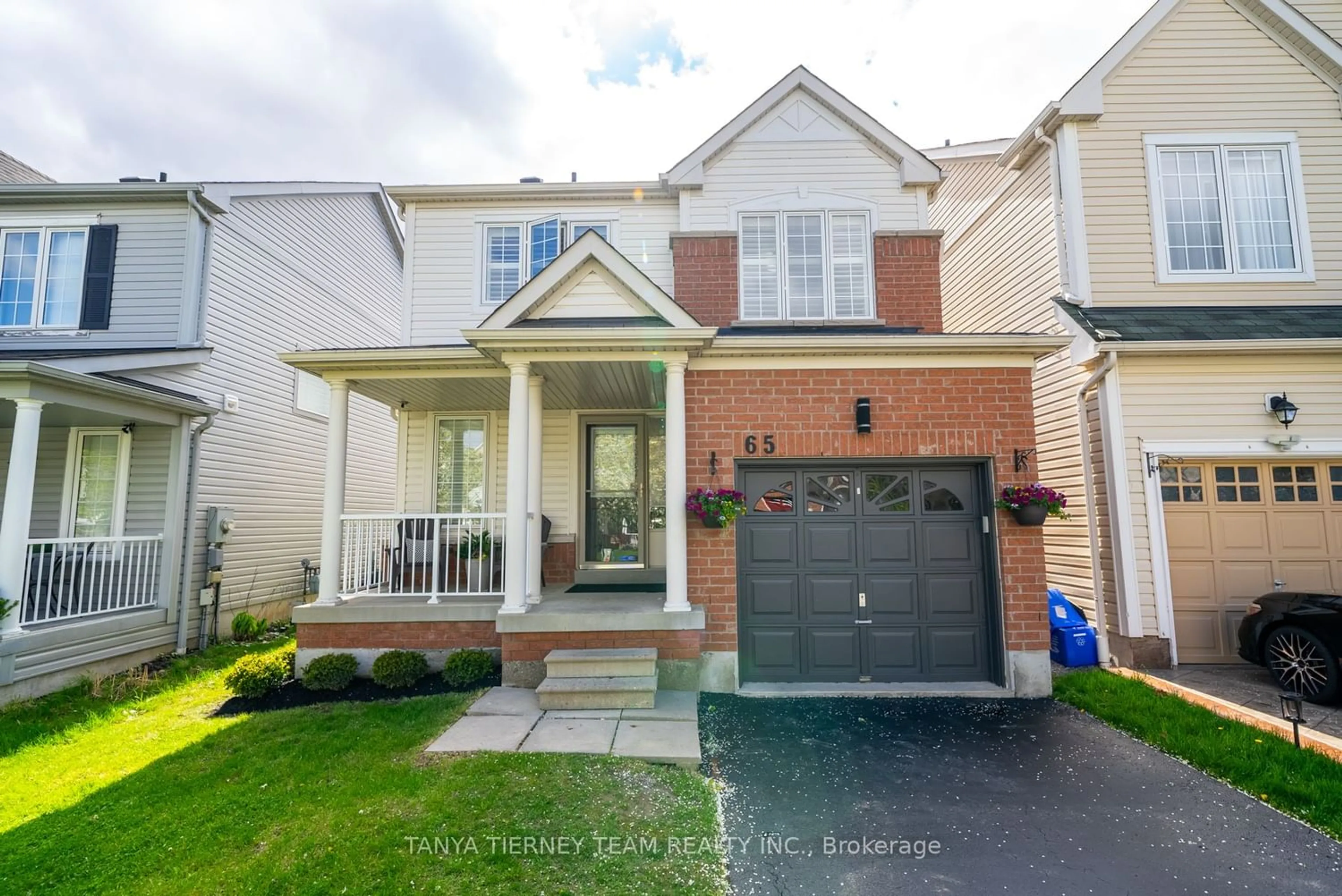 Home with brick exterior material for 65 Vanguard Dr, Whitby Ontario L1M 2P1