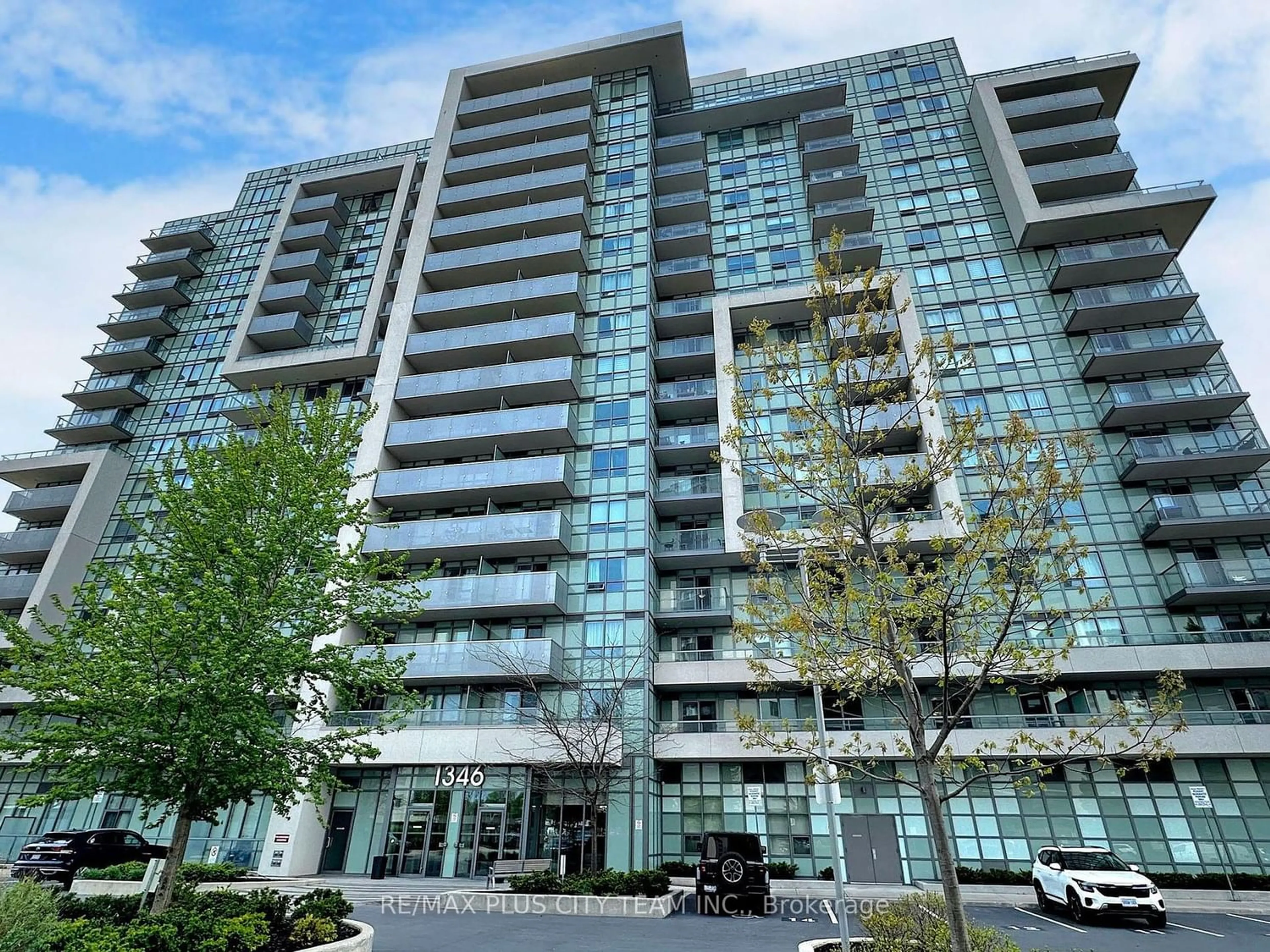 A pic from exterior of the house or condo for 1346 Danforth Rd #515, Toronto Ontario M1J 0A9