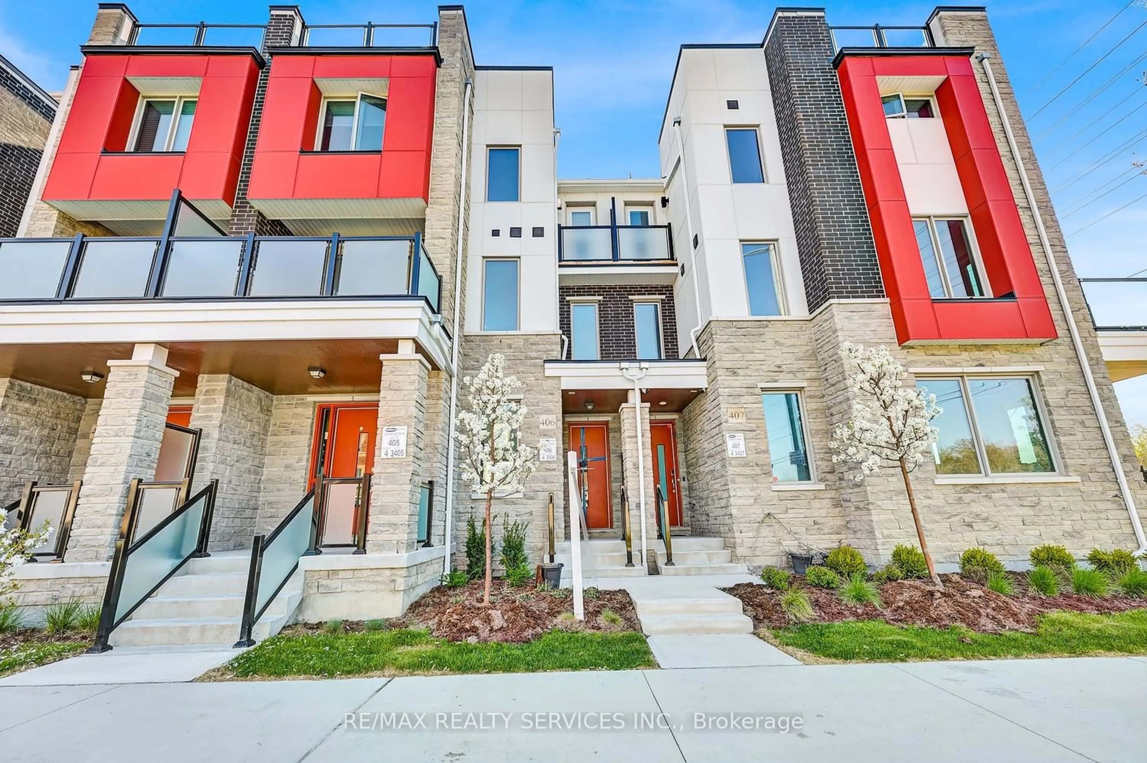 A pic from exterior of the house or condo for 1034 Reflection Pl #406, Pickering Ontario L1X 0L1