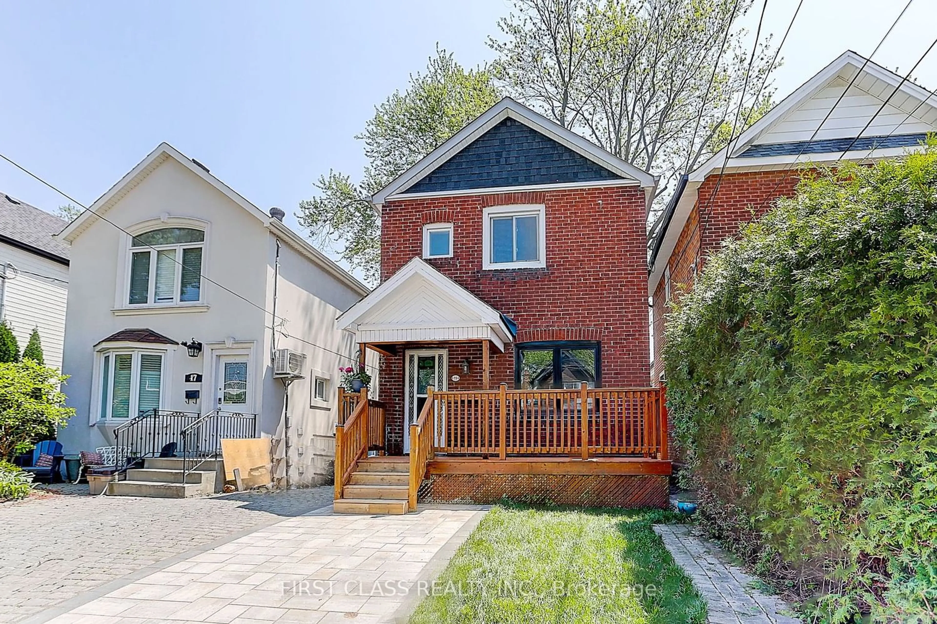 Frontside or backside of a home for 15 Cambrai Ave, Toronto Ontario M4C 2P7