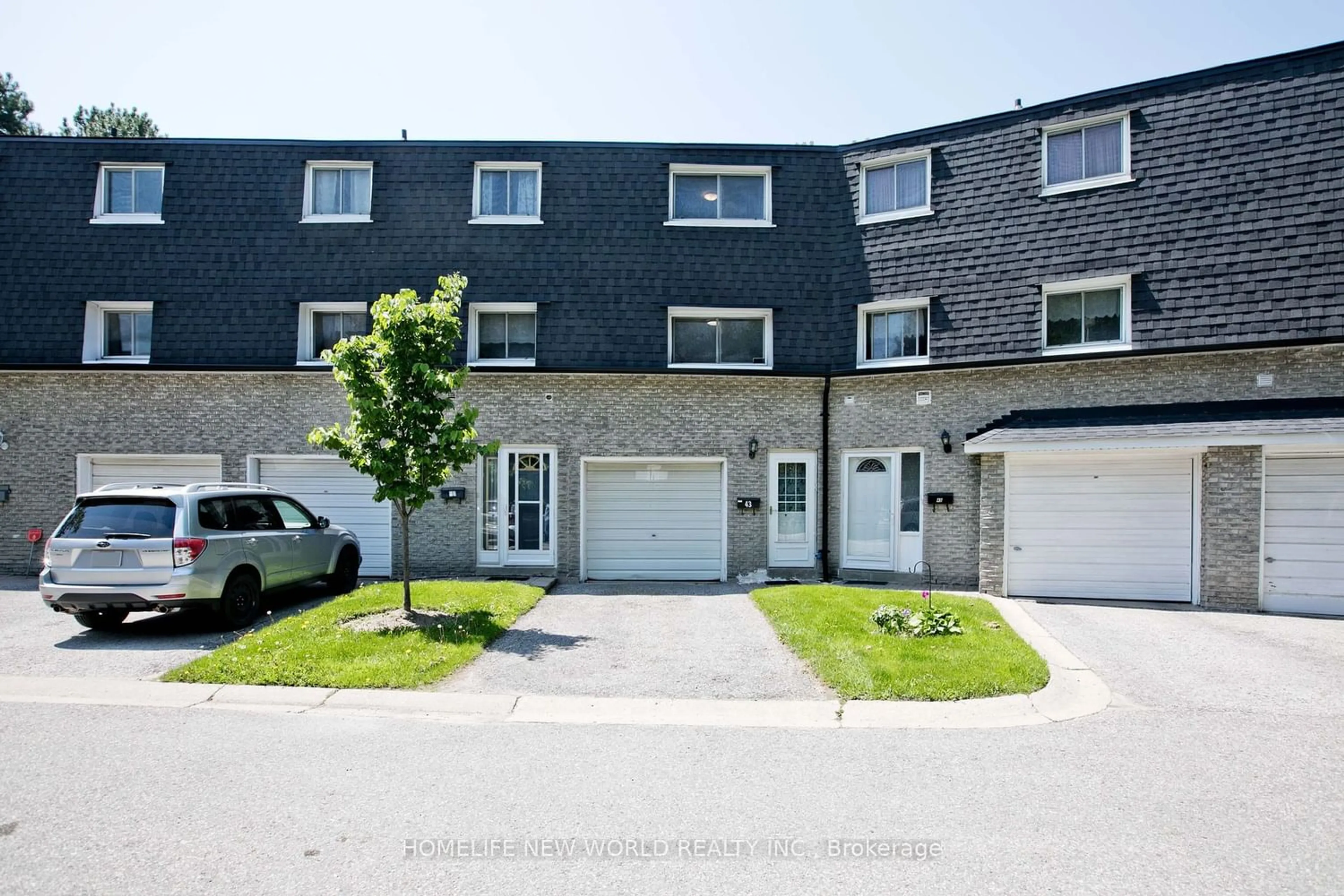 A pic from exterior of the house or condo for 3075 Bridletowne Circ #43, Toronto Ontario M1W 1S8
