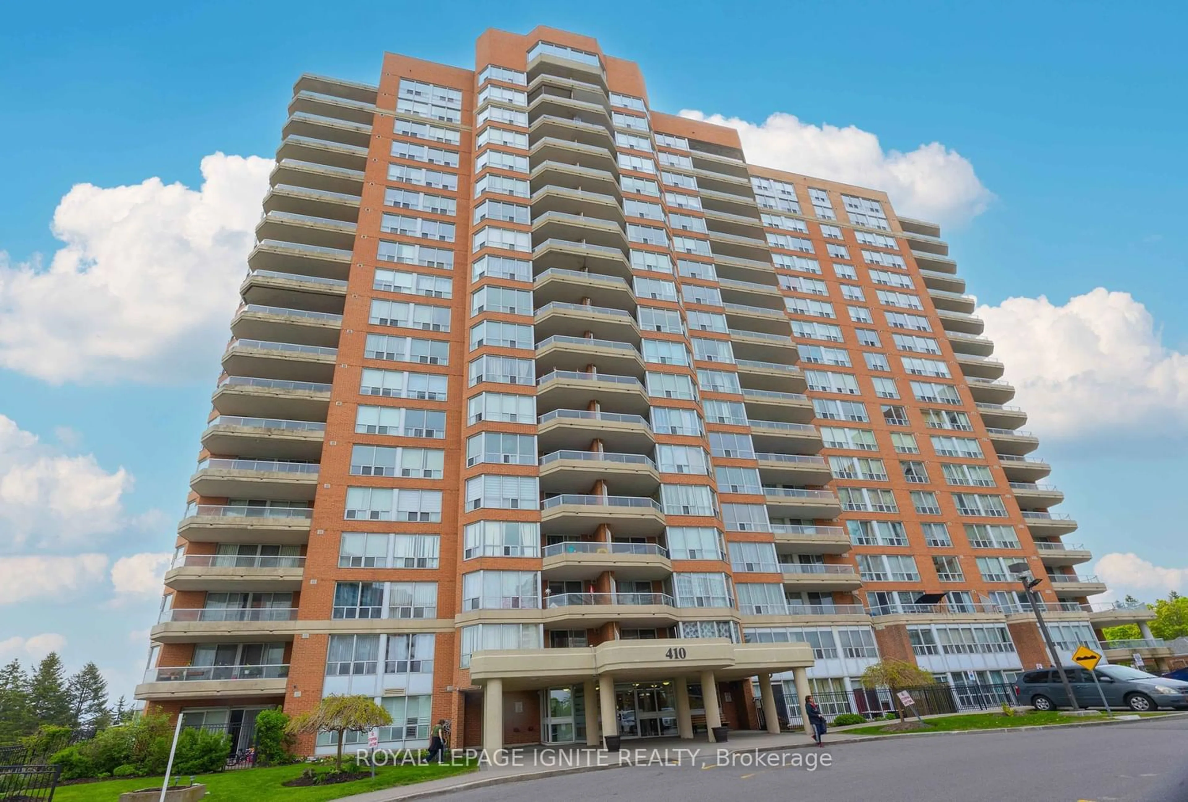 A pic from exterior of the house or condo for 410 Mclevin Ave #1010, Toronto Ontario M1B 5J5