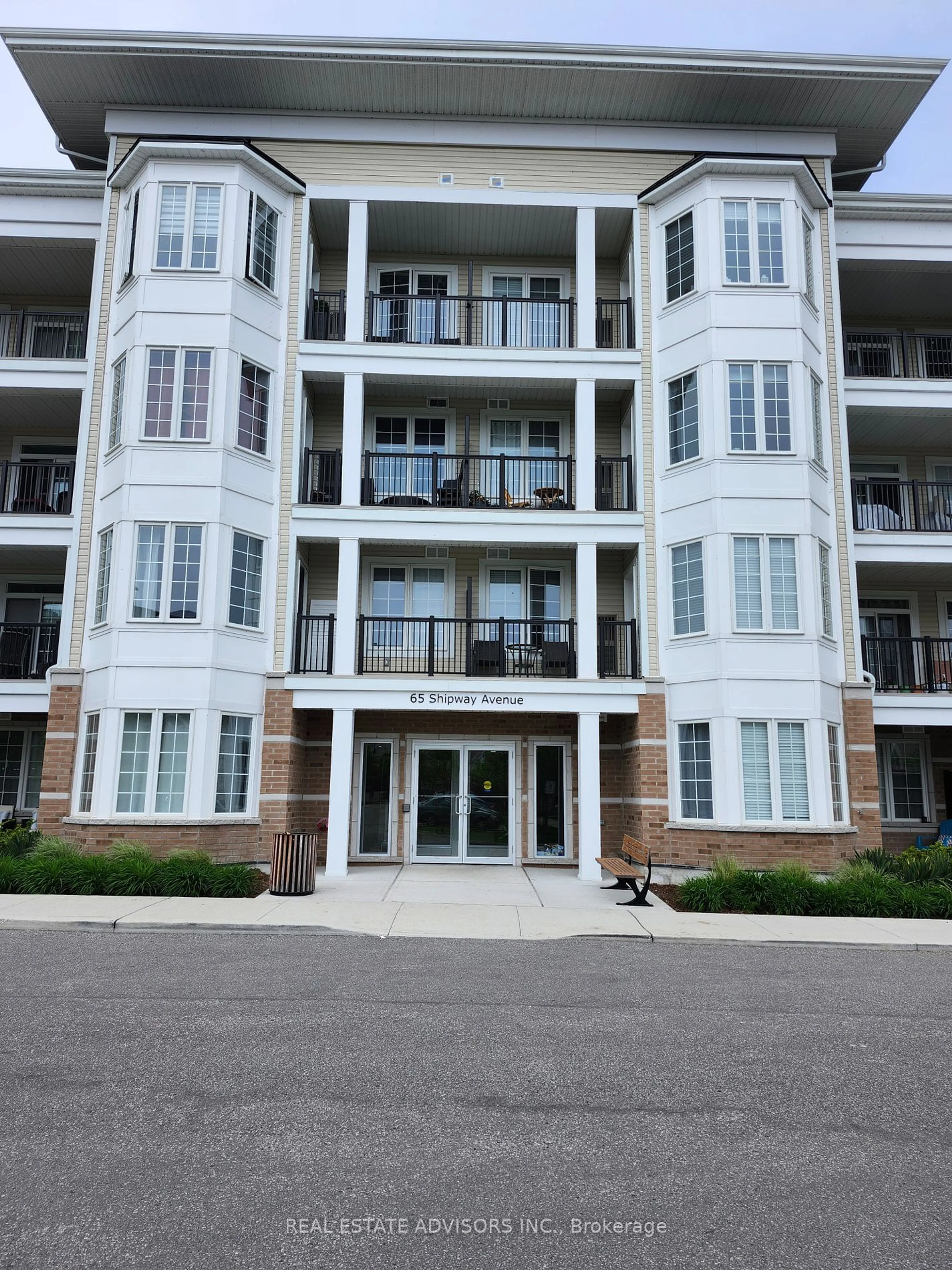 A pic from exterior of the house or condo for 65 Shipway Ave #203, Clarington Ontario L1B 0B7