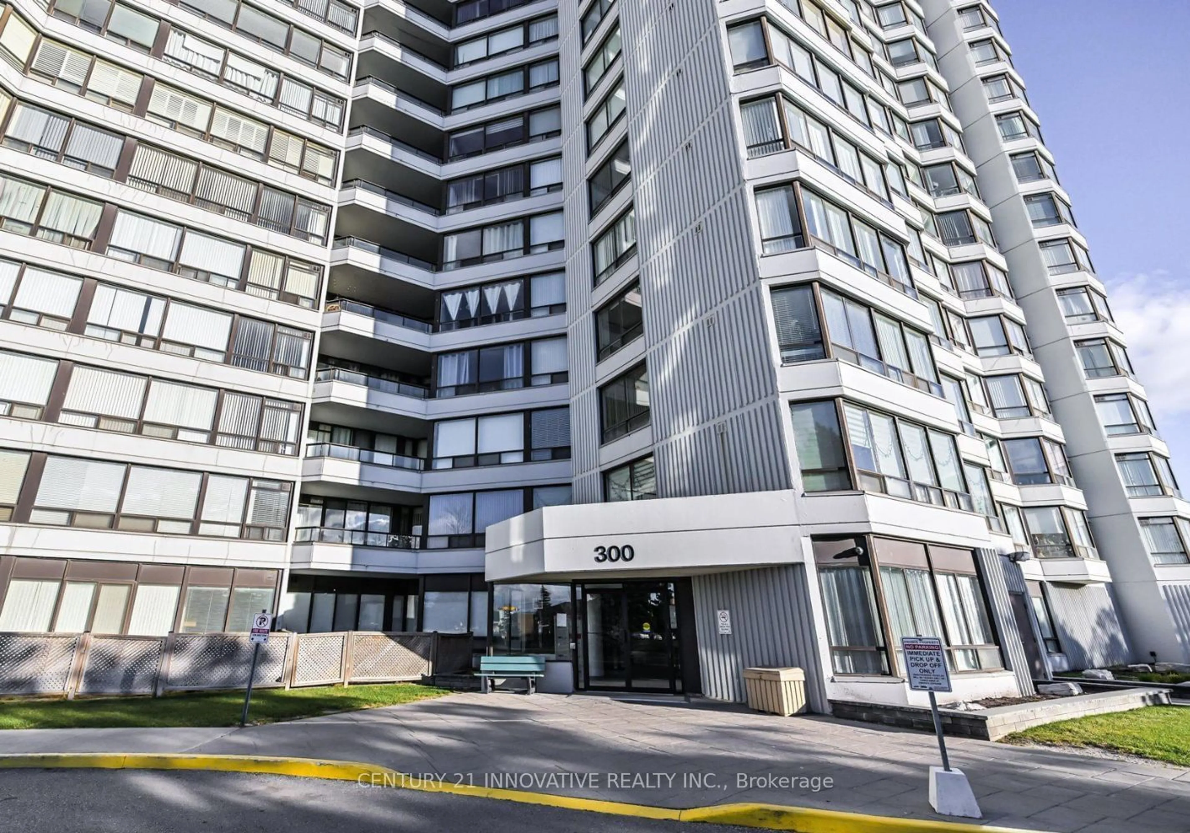 A pic from exterior of the house or condo for 300 Alton Towers Circ #410, Toronto Ontario M1V 4X9