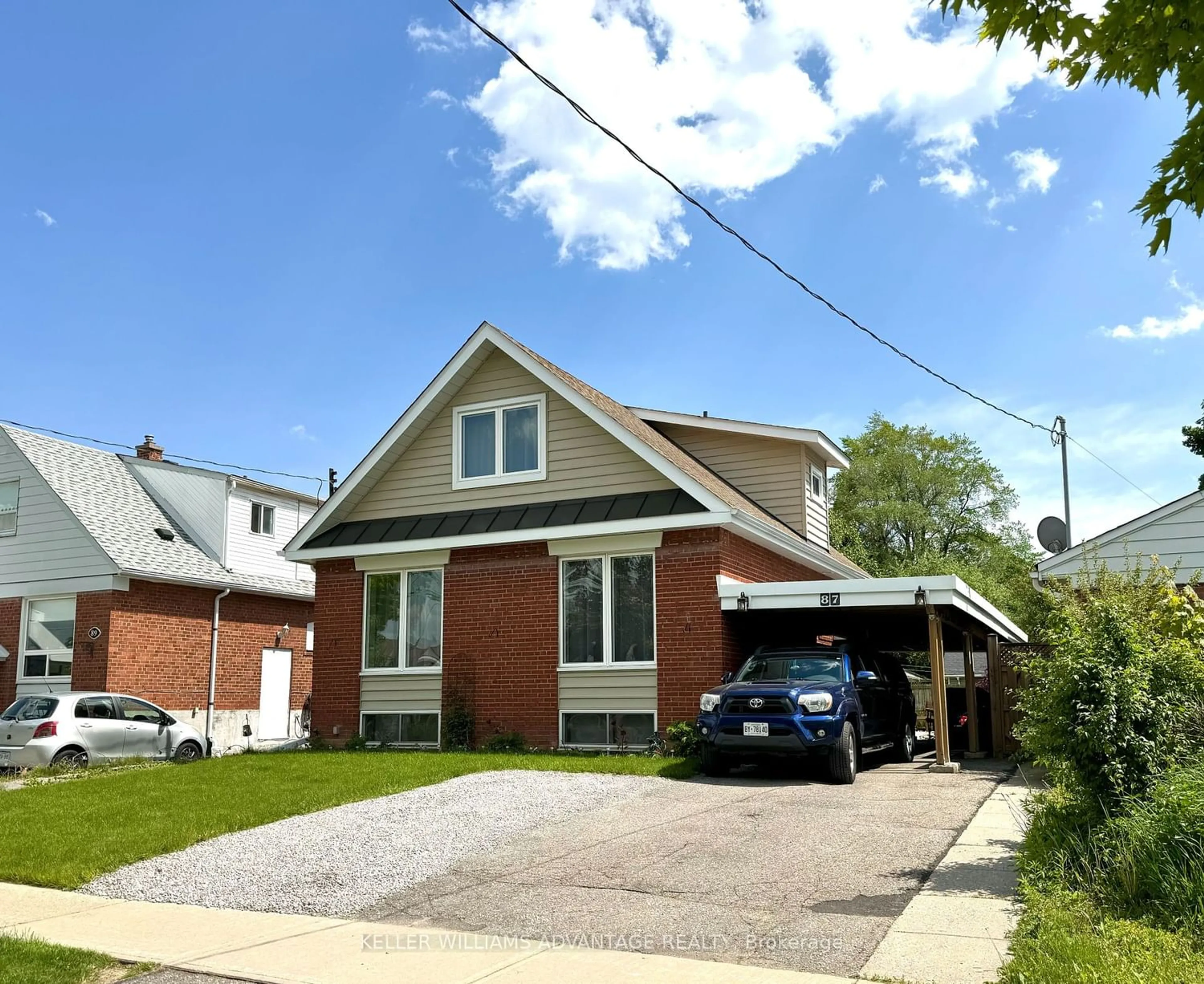 Frontside or backside of a home for 87 Merryfield Dr, Toronto Ontario M1P 1K3