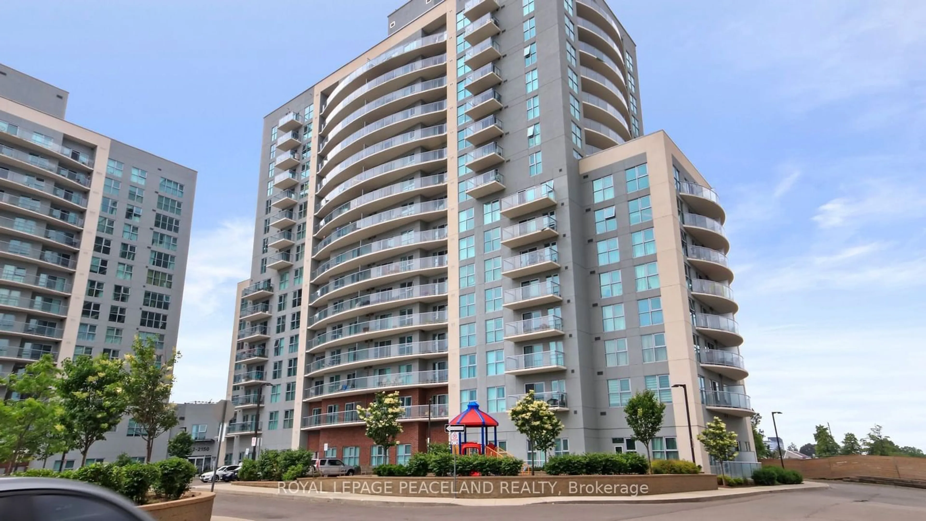 A pic from exterior of the house or condo for 2150 Lawrence Ave #204, Toronto Ontario M1R 3A7