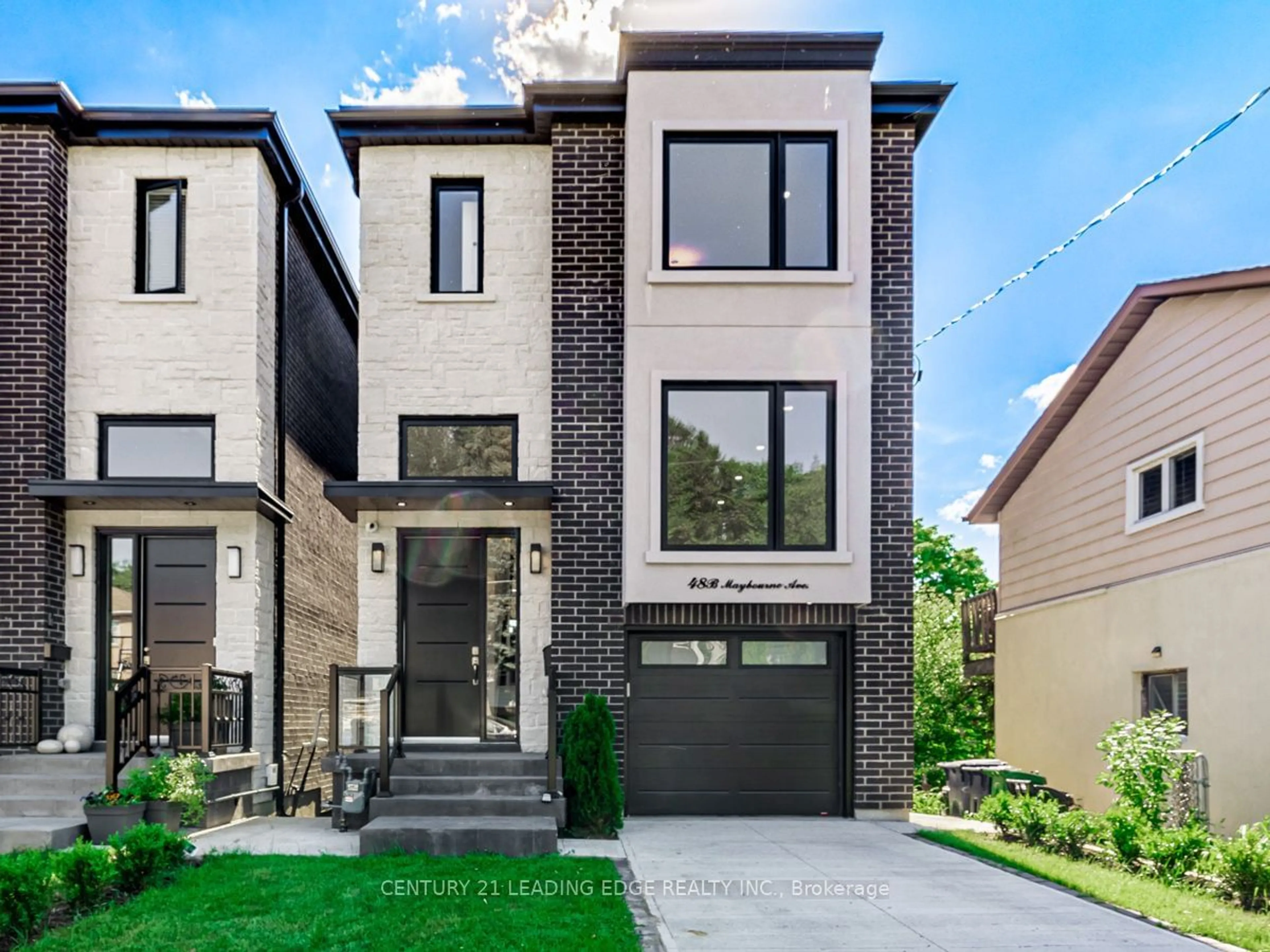 Home with brick exterior material for 48B Maybourne Ave, Toronto Ontario M1L 2V9