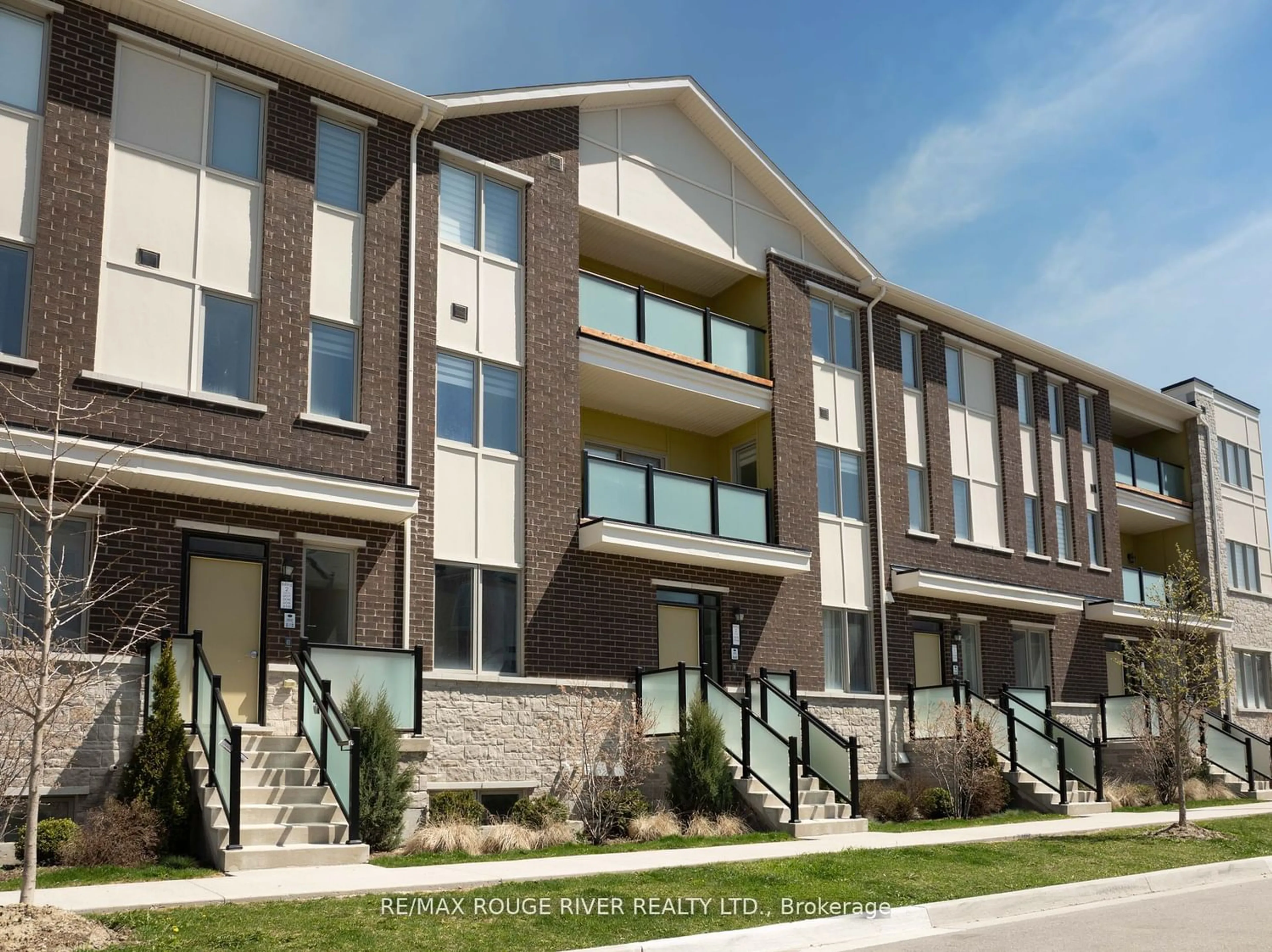 A pic from exterior of the house or condo for 1148 Dragonfly Ave #205, Pickering Ontario L1X 0H5
