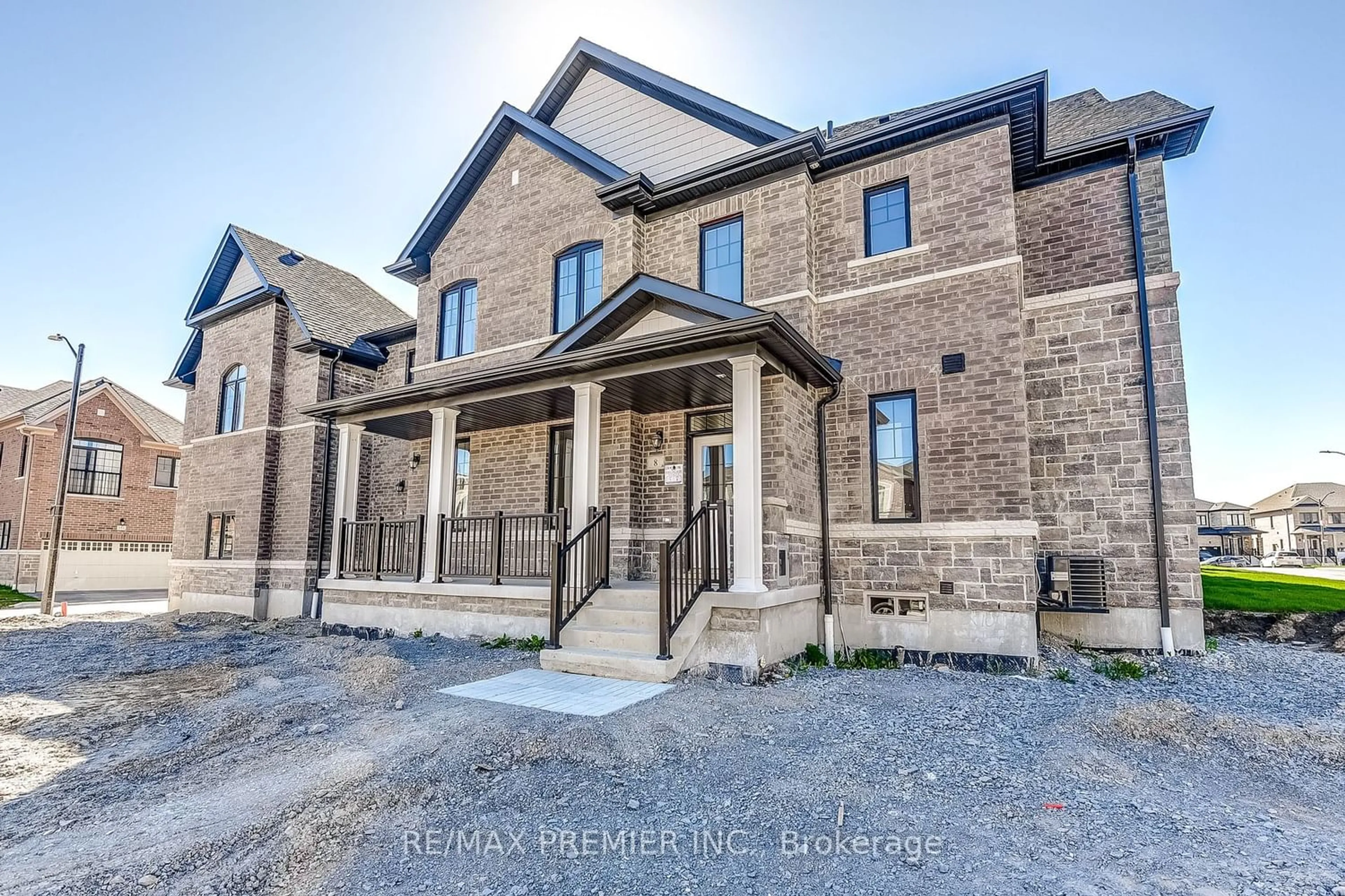 Home with brick exterior material for 8 Thelma Dr, Whitby Ontario L1P 0N3