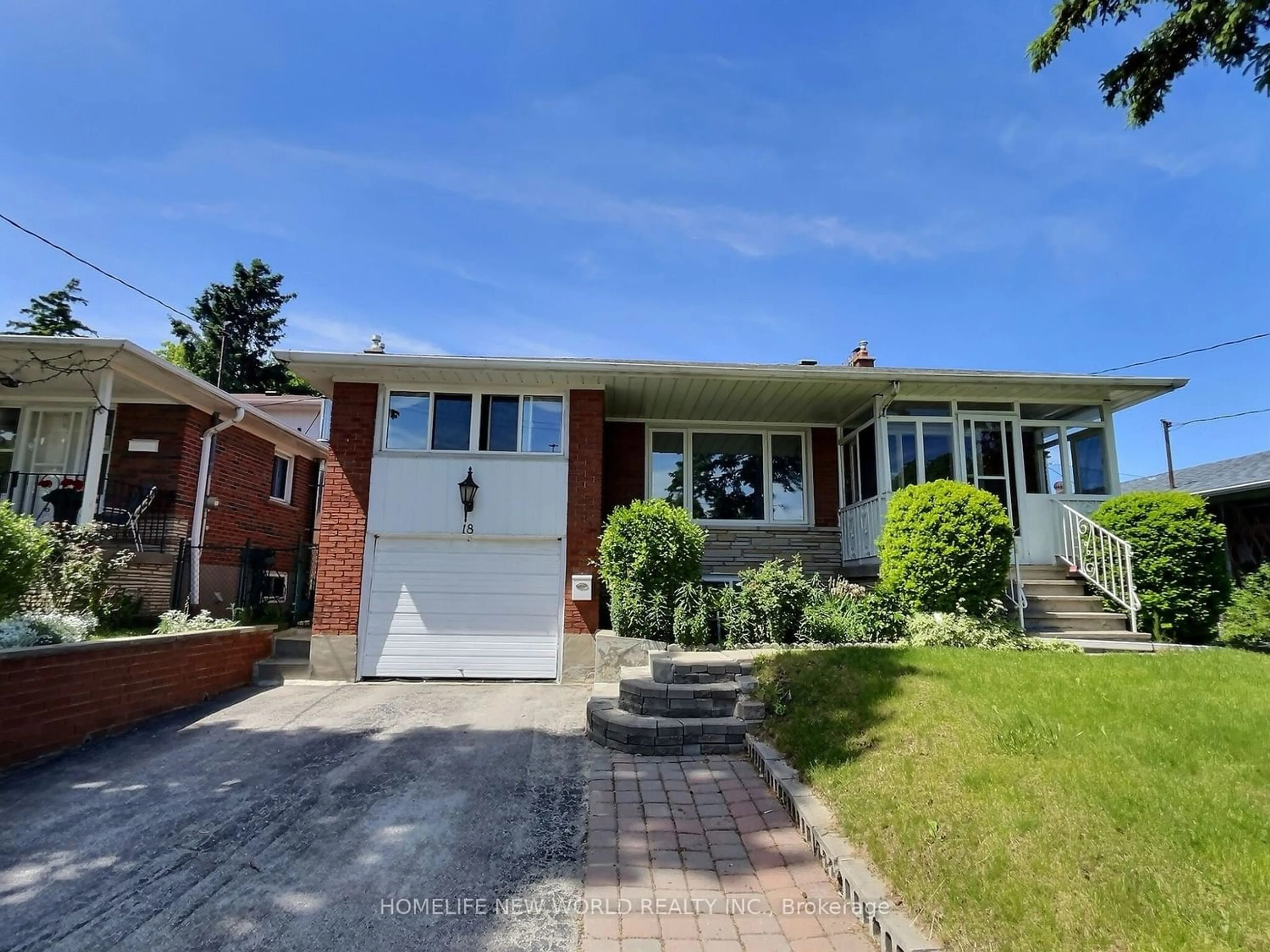 Frontside or backside of a home for 18 Allanford Rd, Toronto Ontario M1T 2N1