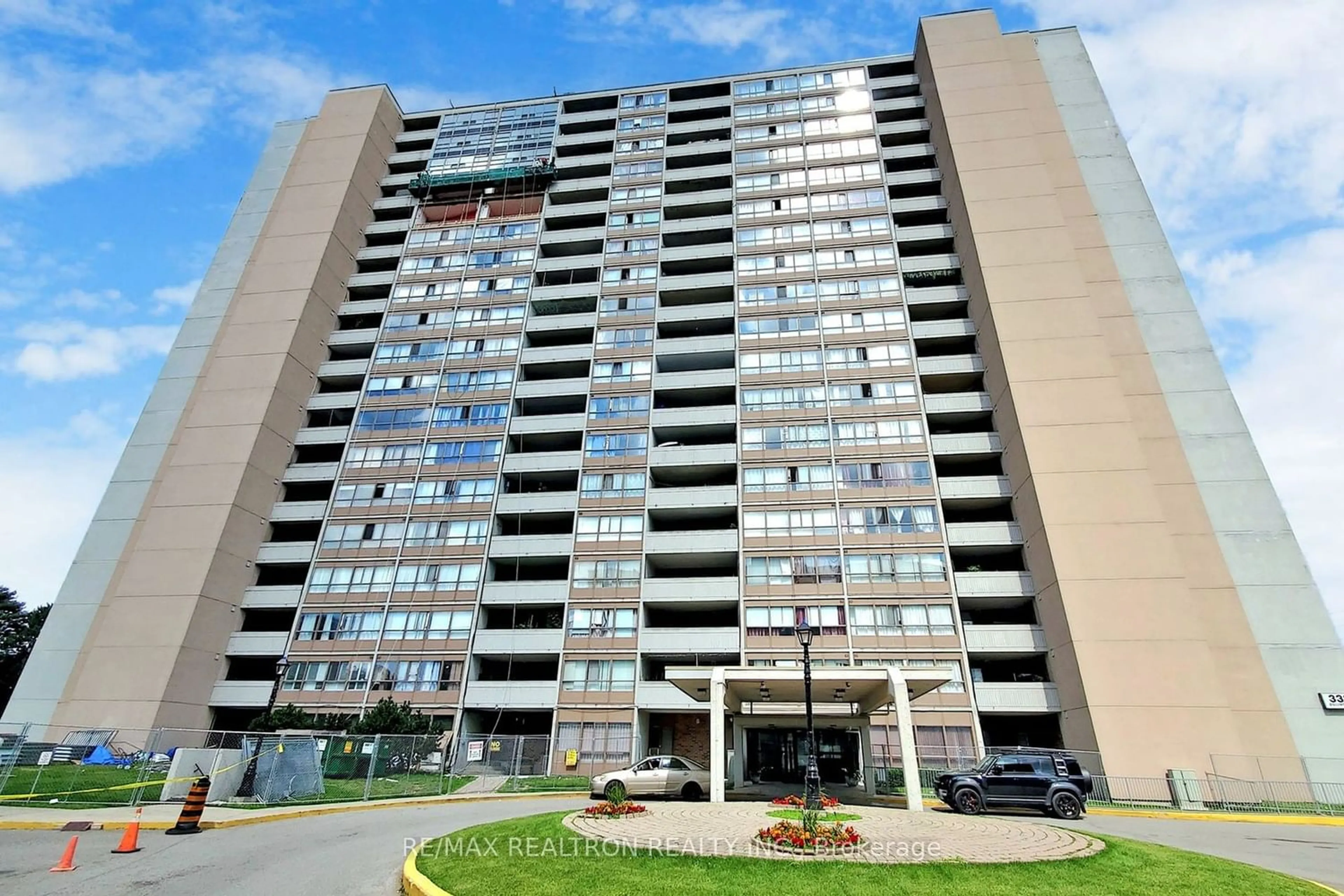 A pic from exterior of the house or condo for 3380 Eglinton Ave #1411, Toronto Ontario M1J 3L6