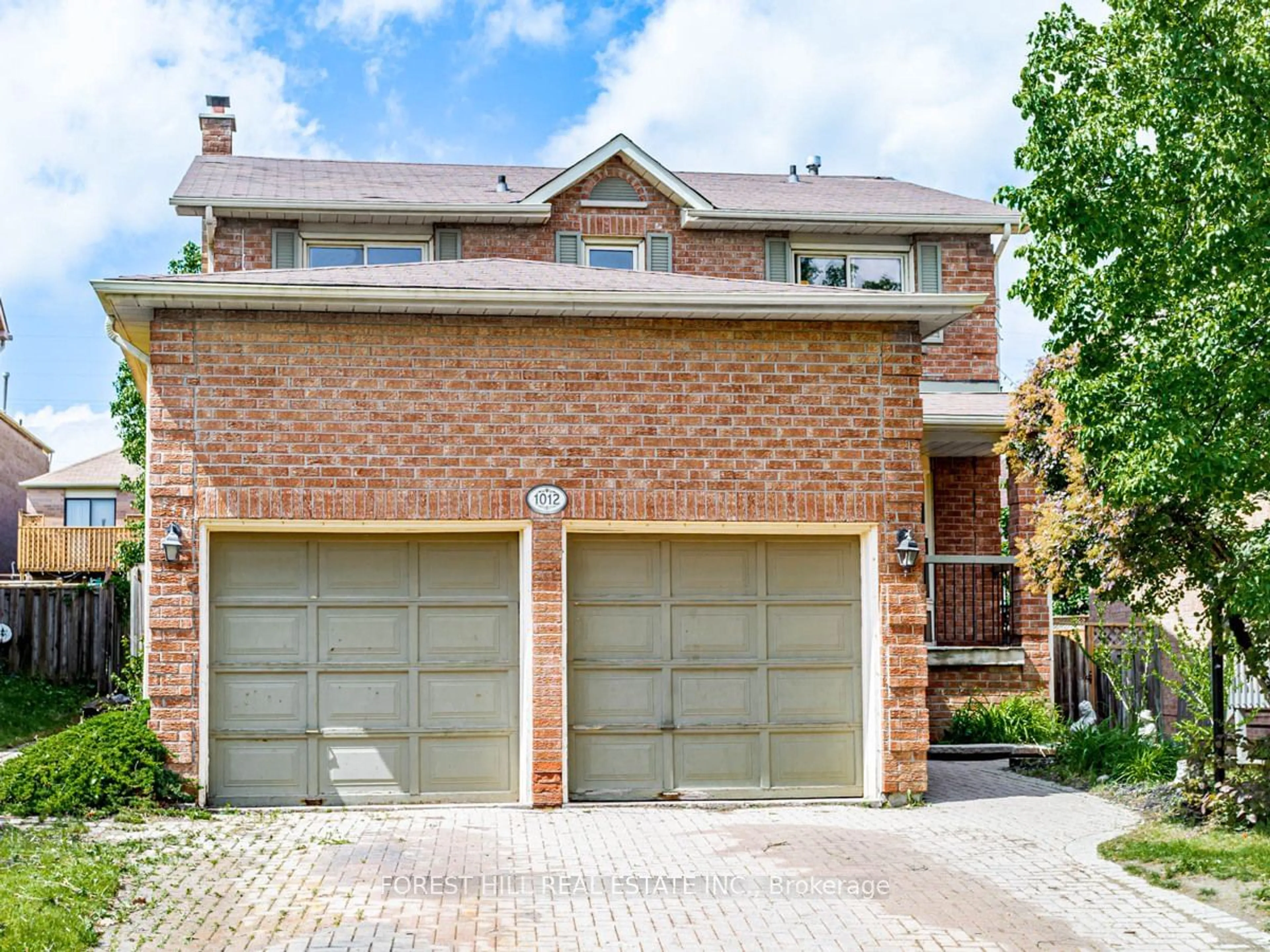 Home with brick exterior material for 1012 Colonial St, Pickering Ontario L1X 1N9
