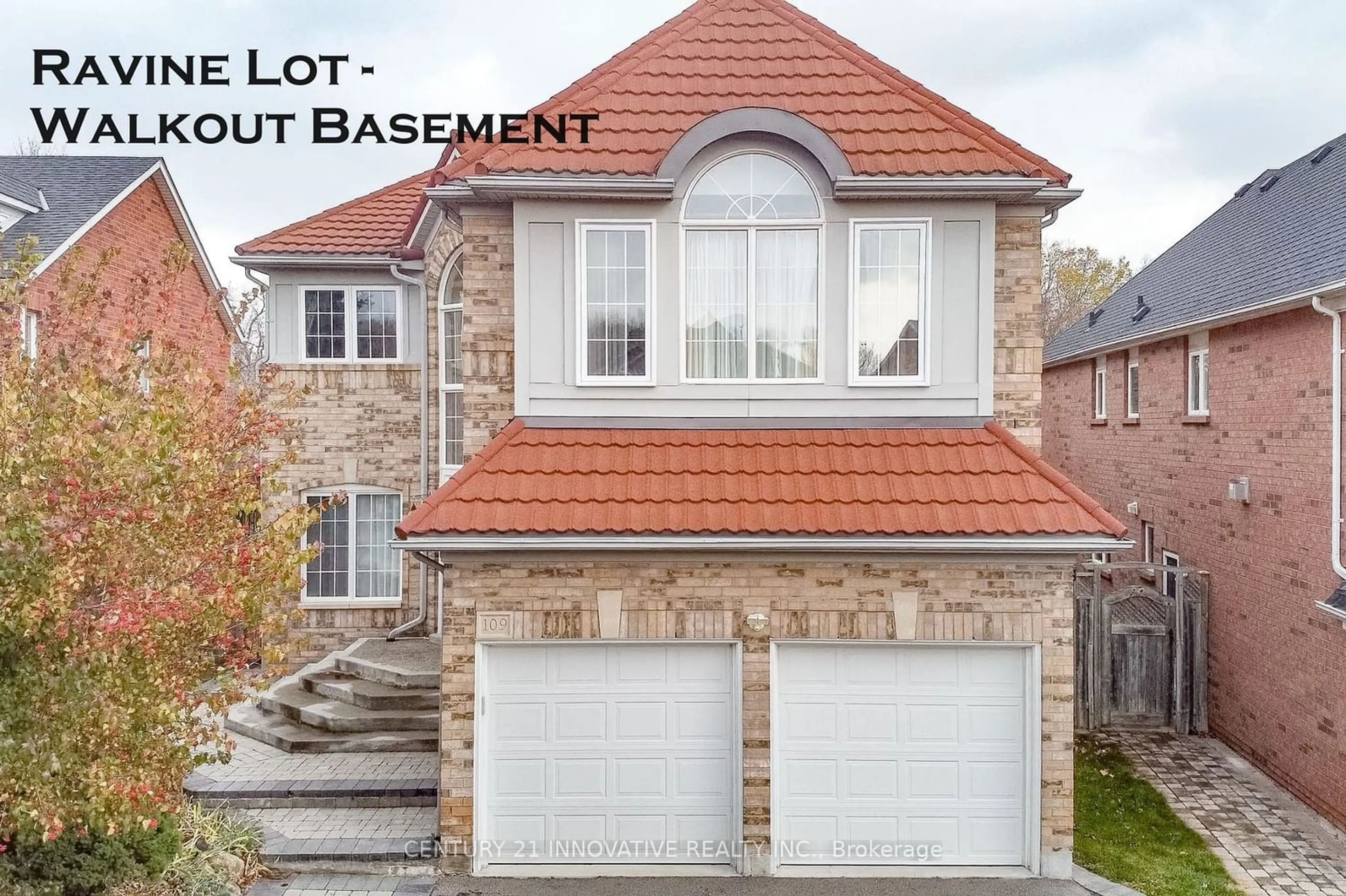 Frontside or backside of a home for 109 Gartshore Dr, Whitby Ontario L1P 1N8