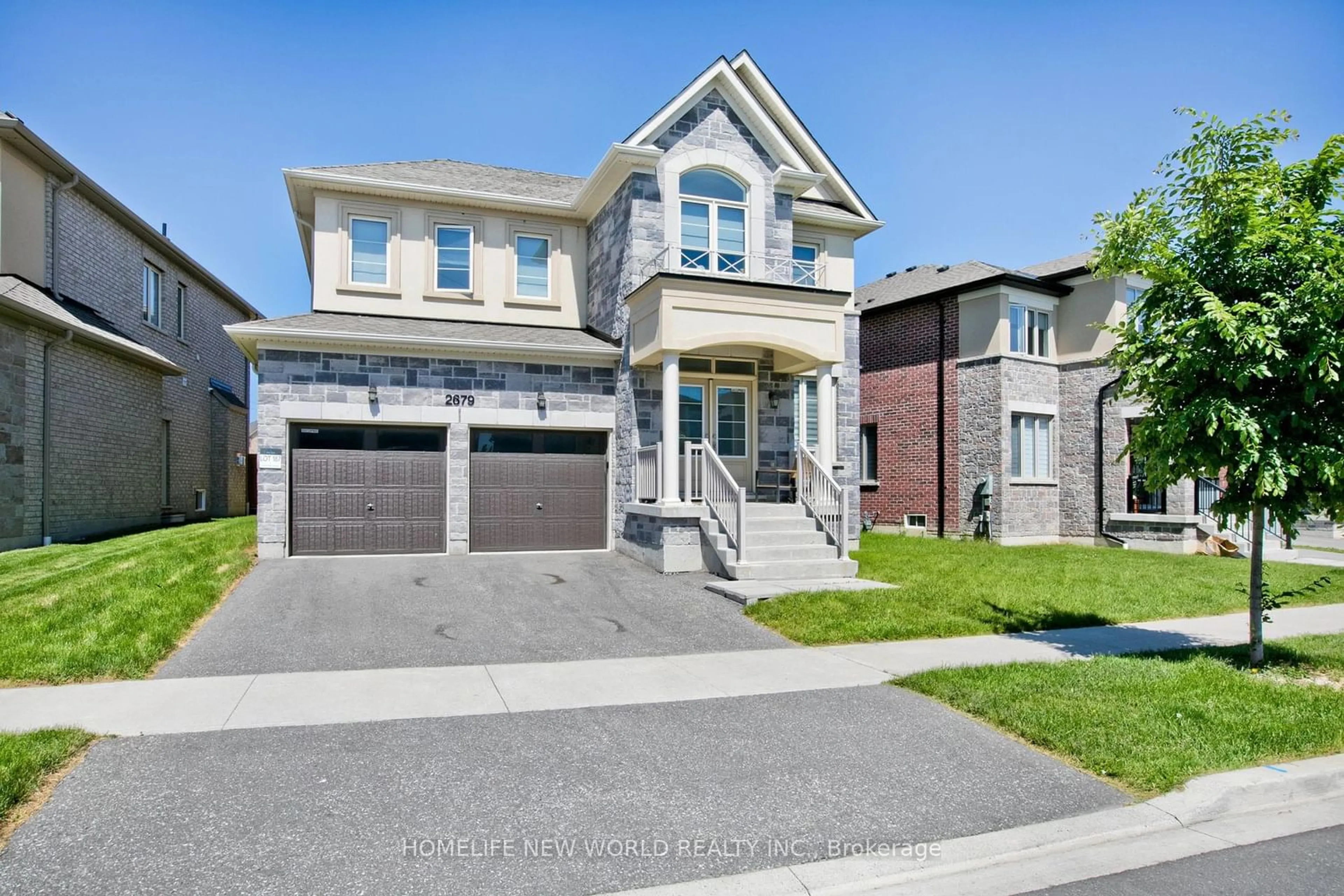 Home with brick exterior material for 2679 Sapphire Dr, Pickering Ontario L1X 0G6