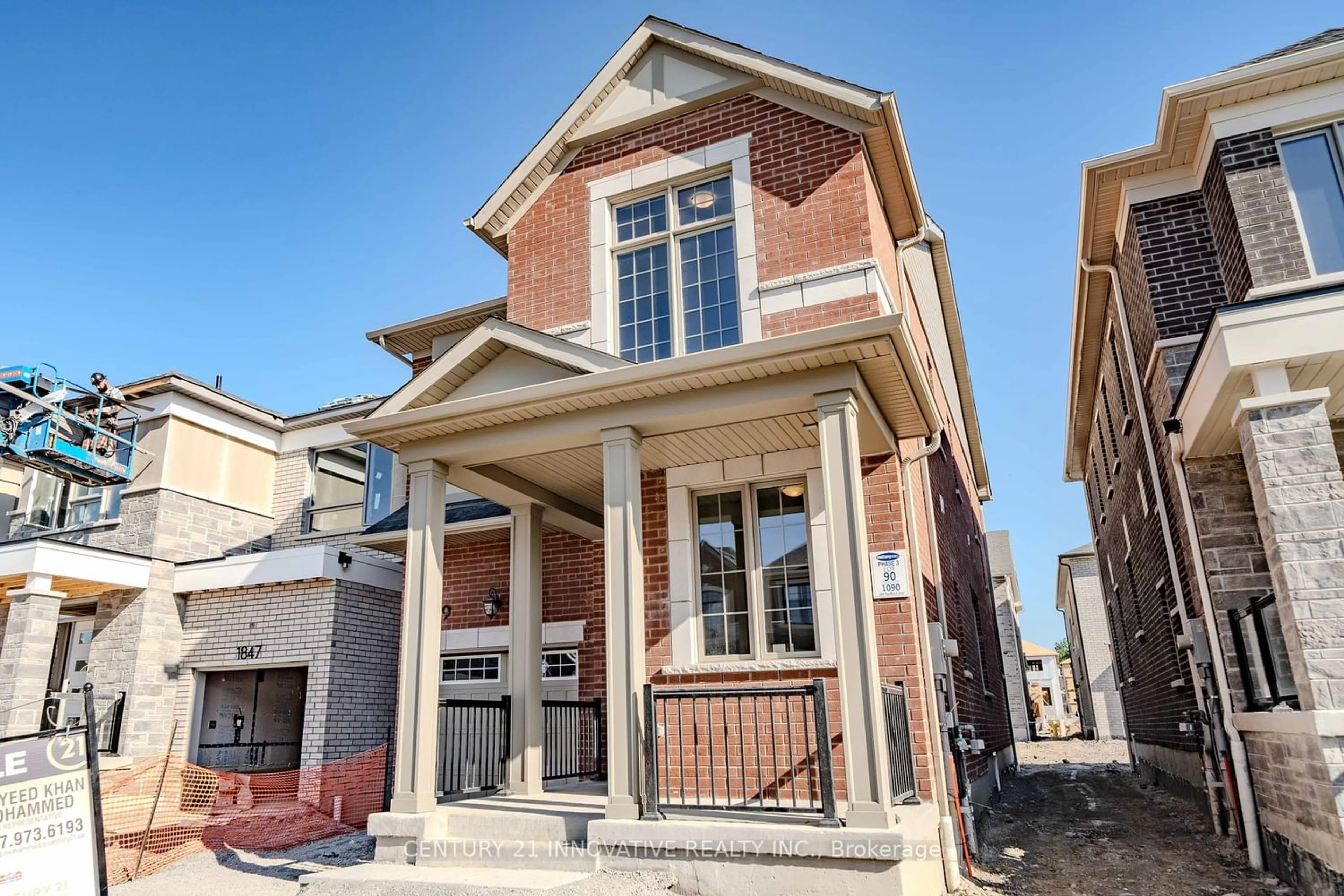 Home with brick exterior material for 1849 Passionfruit Grve, Pickering Ontario L1Y 0B5