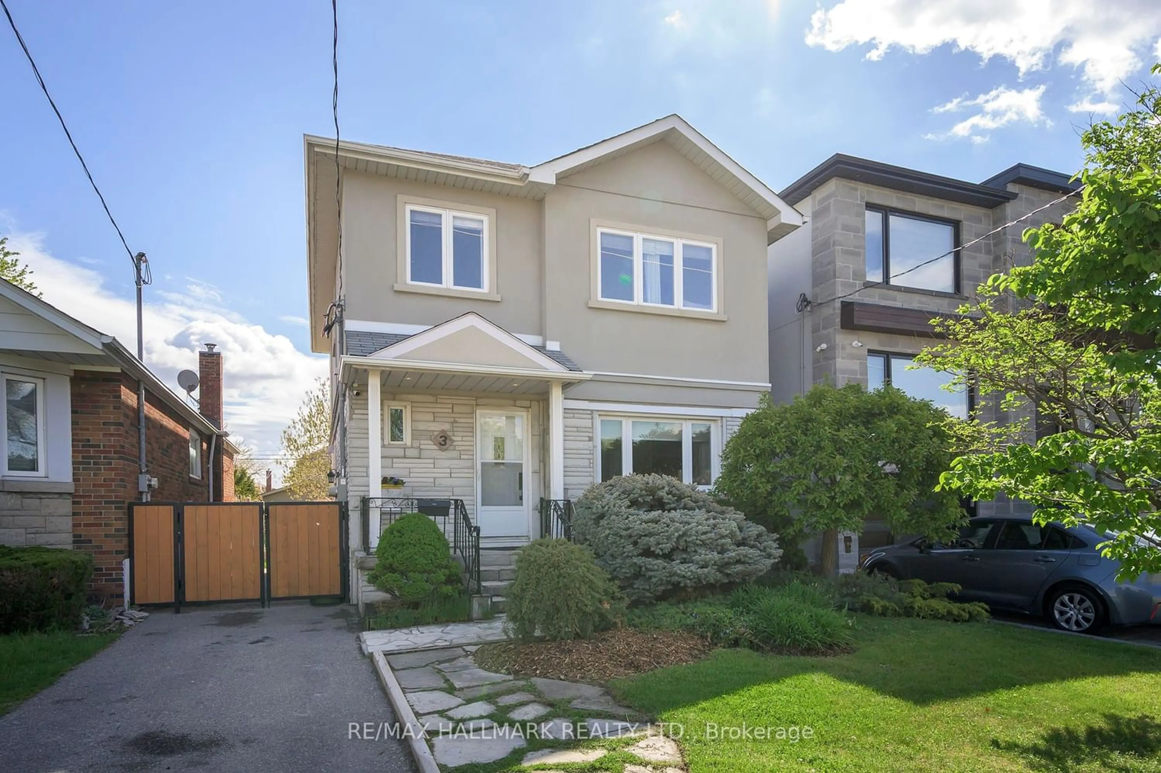 Frontside or backside of a home for 3 Athlone Rd, Toronto Ontario M4J 4H1