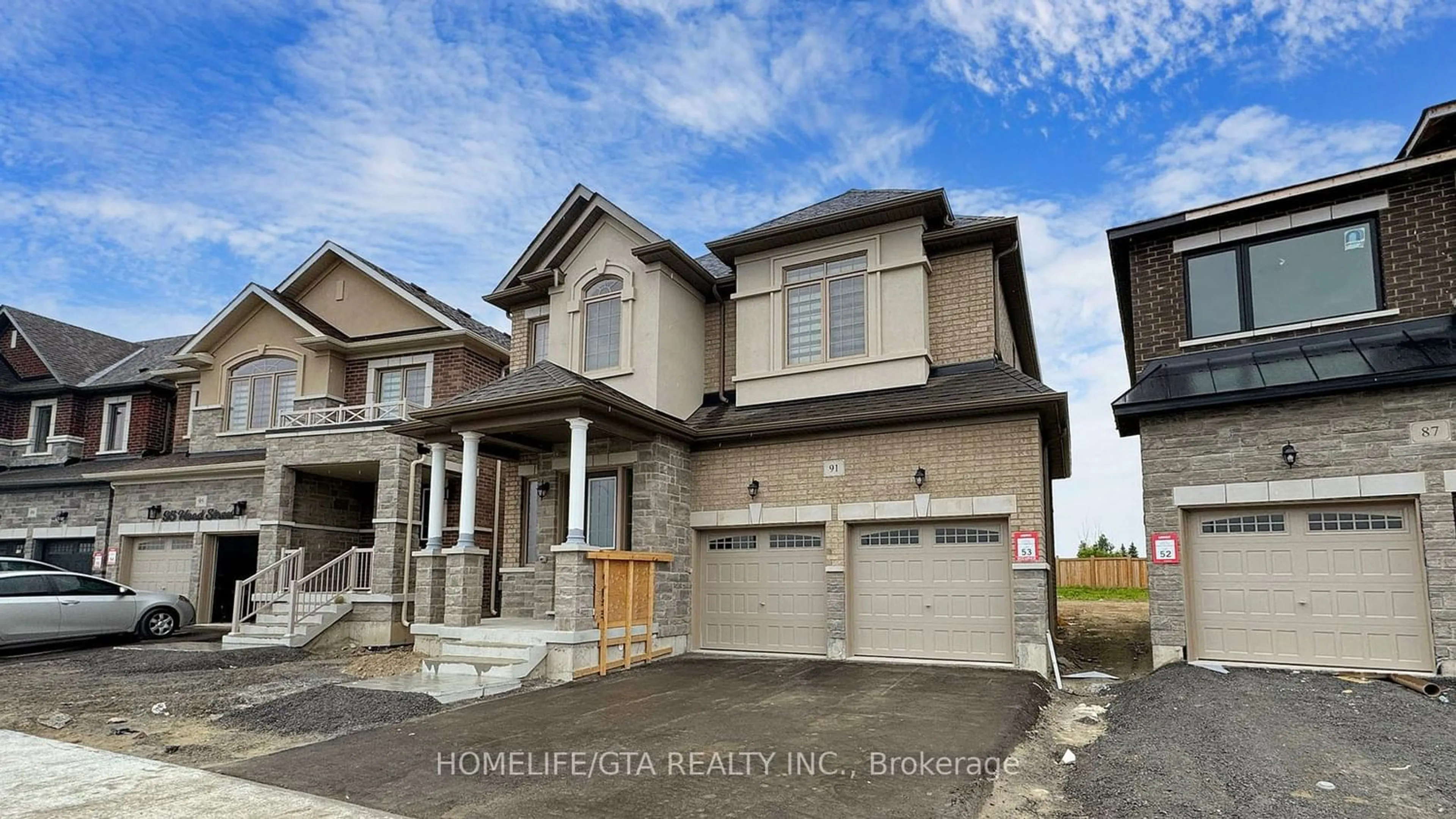 Frontside or backside of a home for 91 Hoad St, Clarington Ontario L1B 0W4