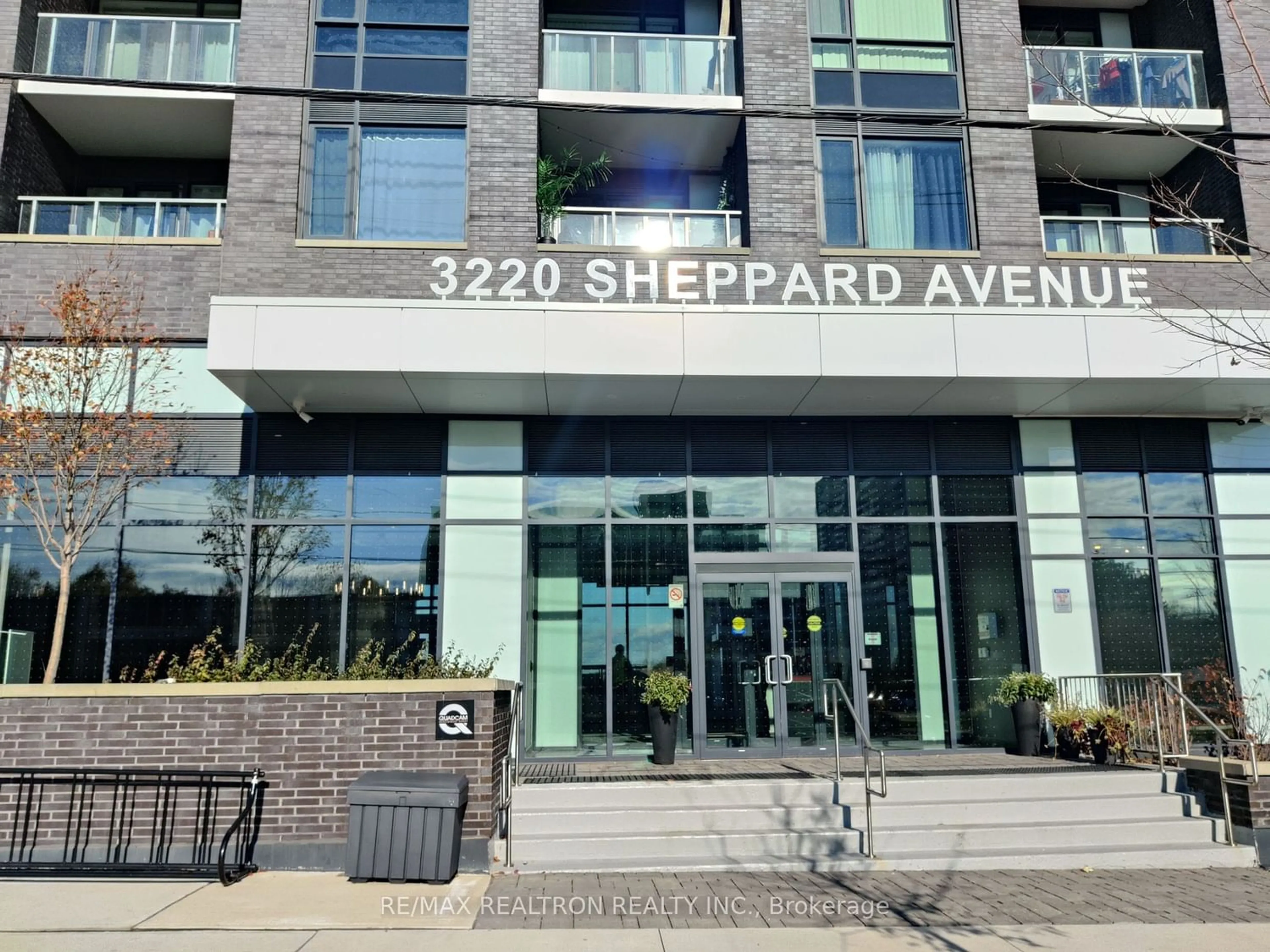 A pic from exterior of the house or condo for 3220 Sheppard Ave #107, Toronto Ontario M1T 0B7
