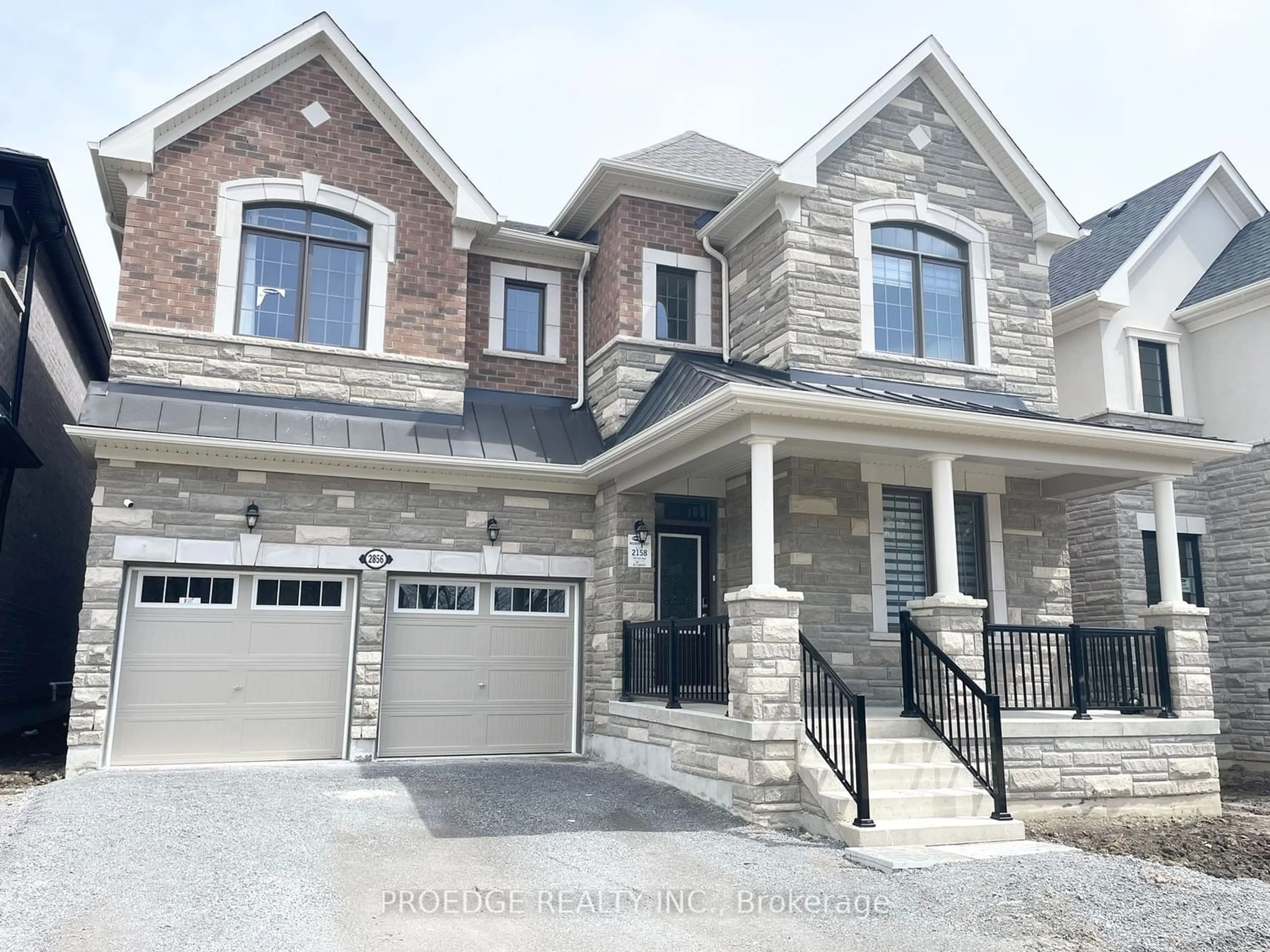 Home with brick exterior material for 2856 Foxden Sq, Pickering Ontario L1X 0N9