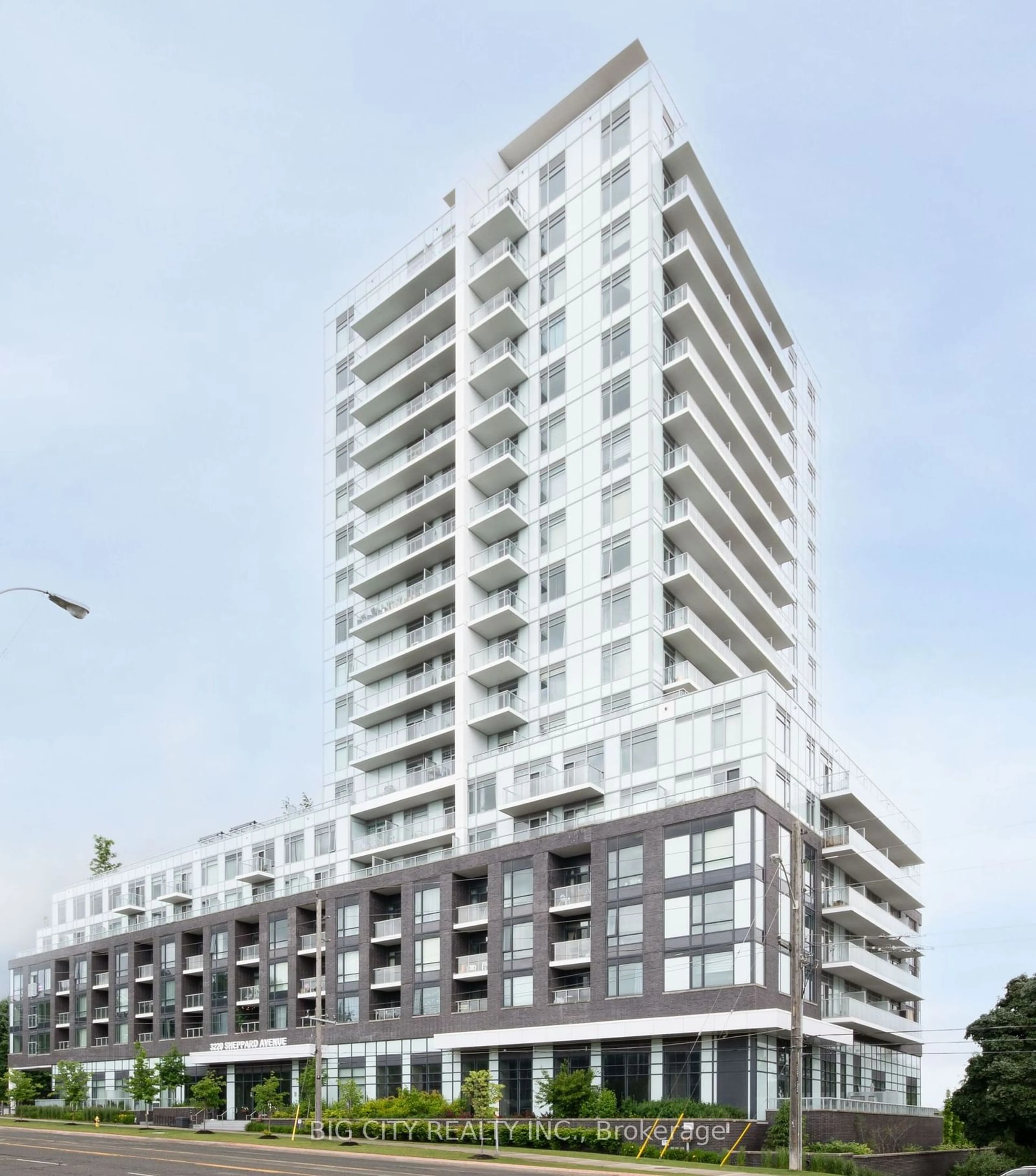 A pic from exterior of the house or condo for 3220 Sheppard Ave #218, Toronto Ontario M1T 0B7