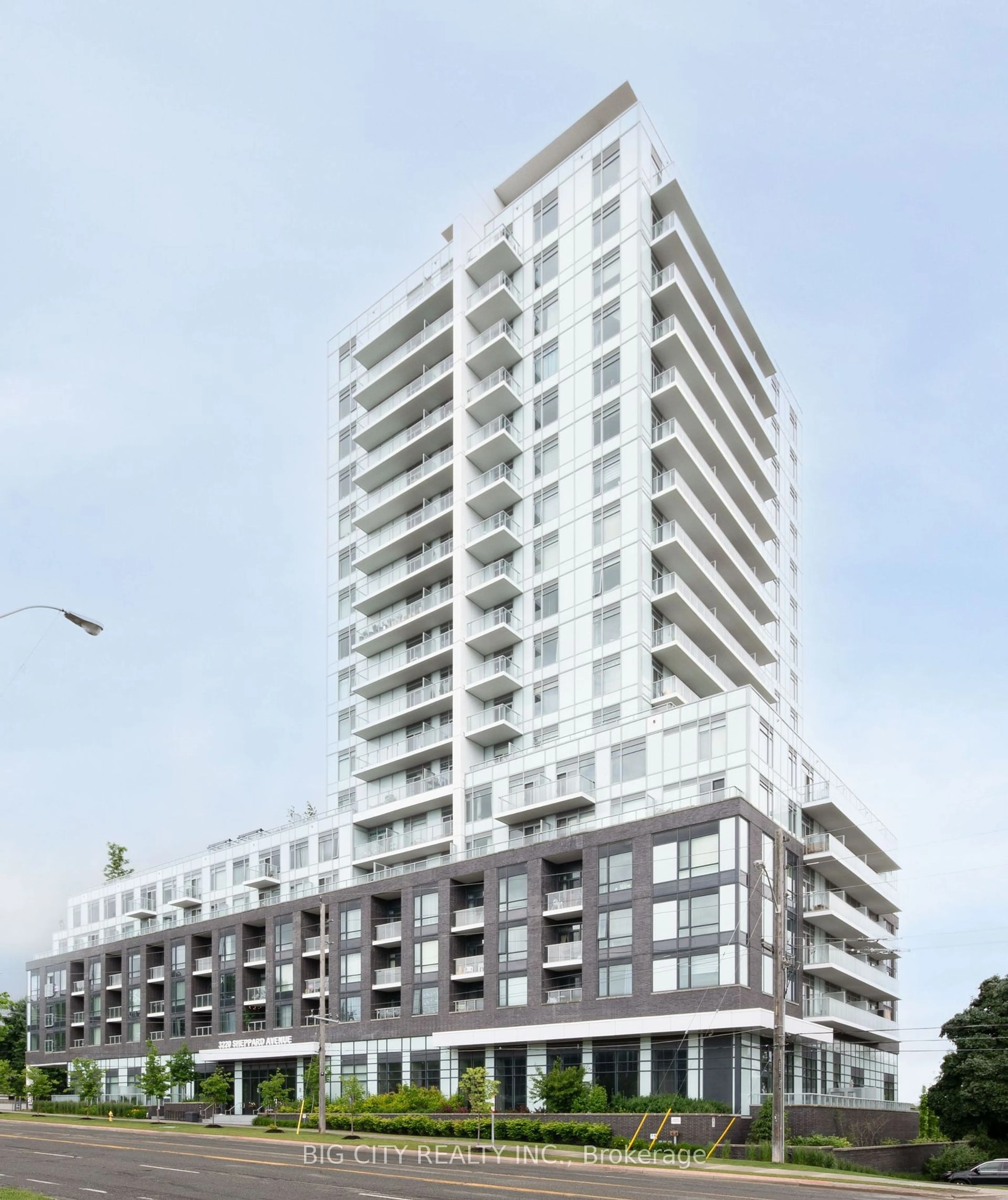A pic from exterior of the house or condo for 3220 Sheppard Ave #1404, Toronto Ontario M1T 0B7