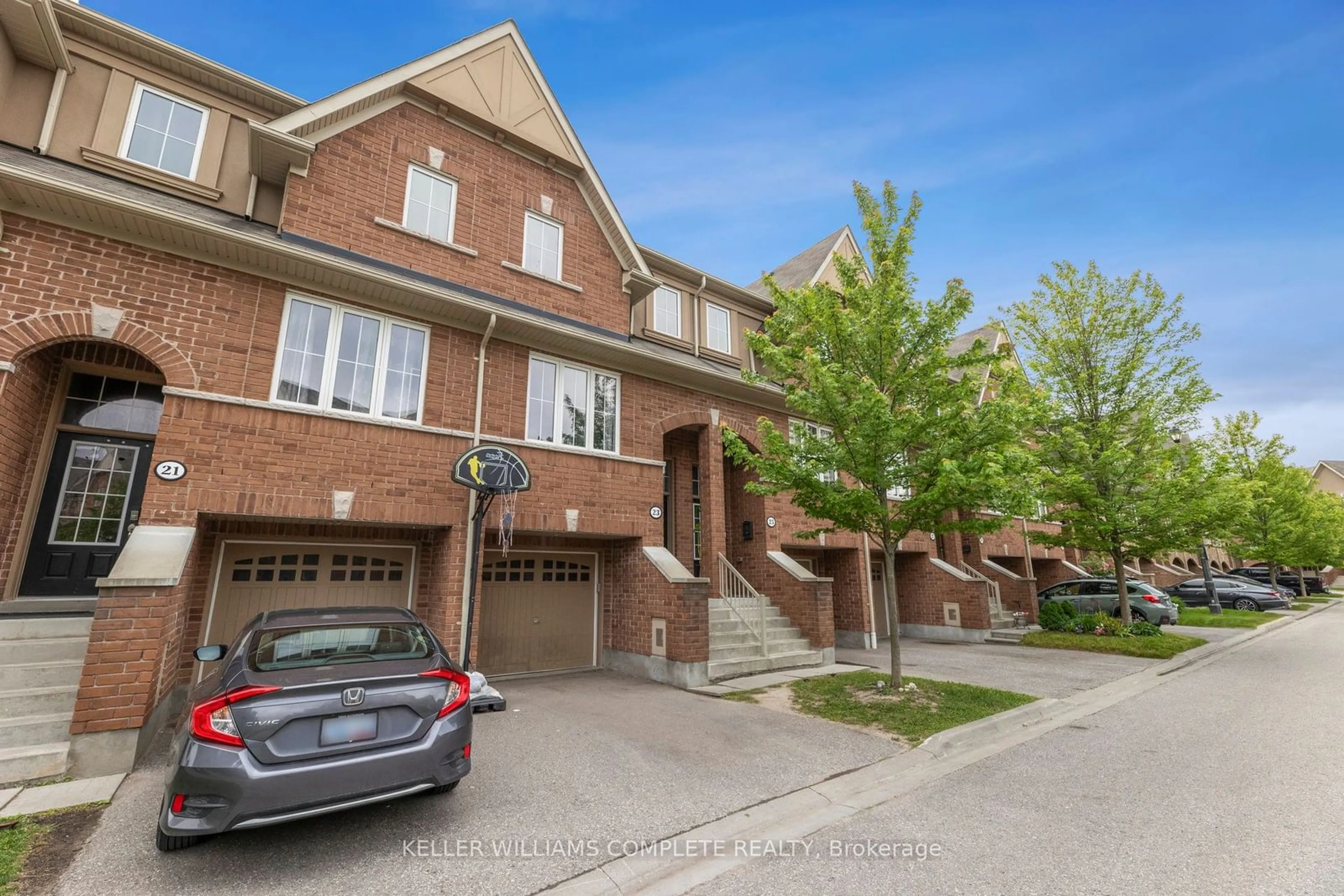 A pic from exterior of the house or condo for 23 Reevesmere Lane, Ajax Ontario L1Z 0L3