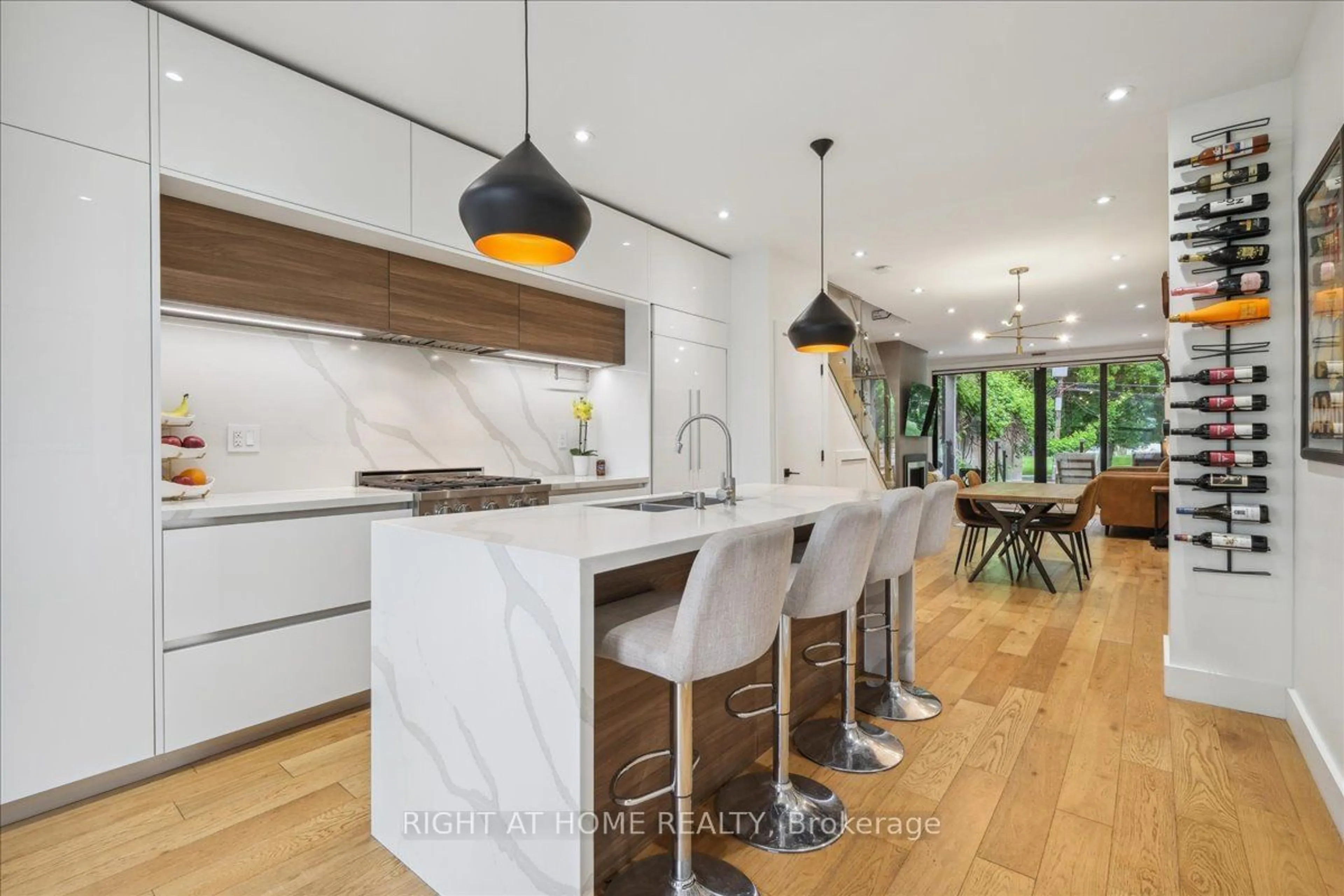 Contemporary kitchen for 47 Woodfield Rd, Toronto Ontario M4L 2W4