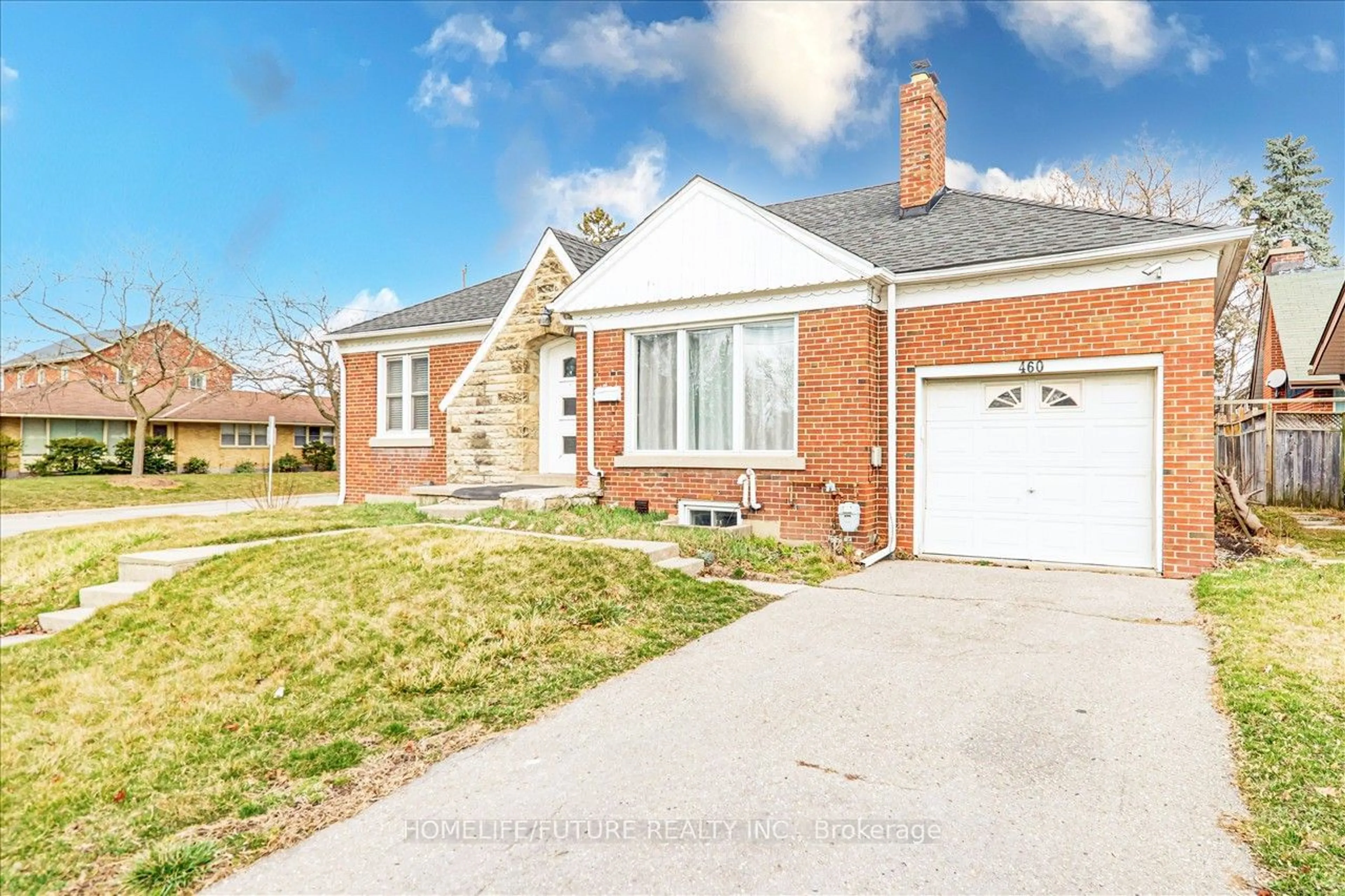 Home with brick exterior material for 460 King St, Oshawa Ontario L1H 1E8