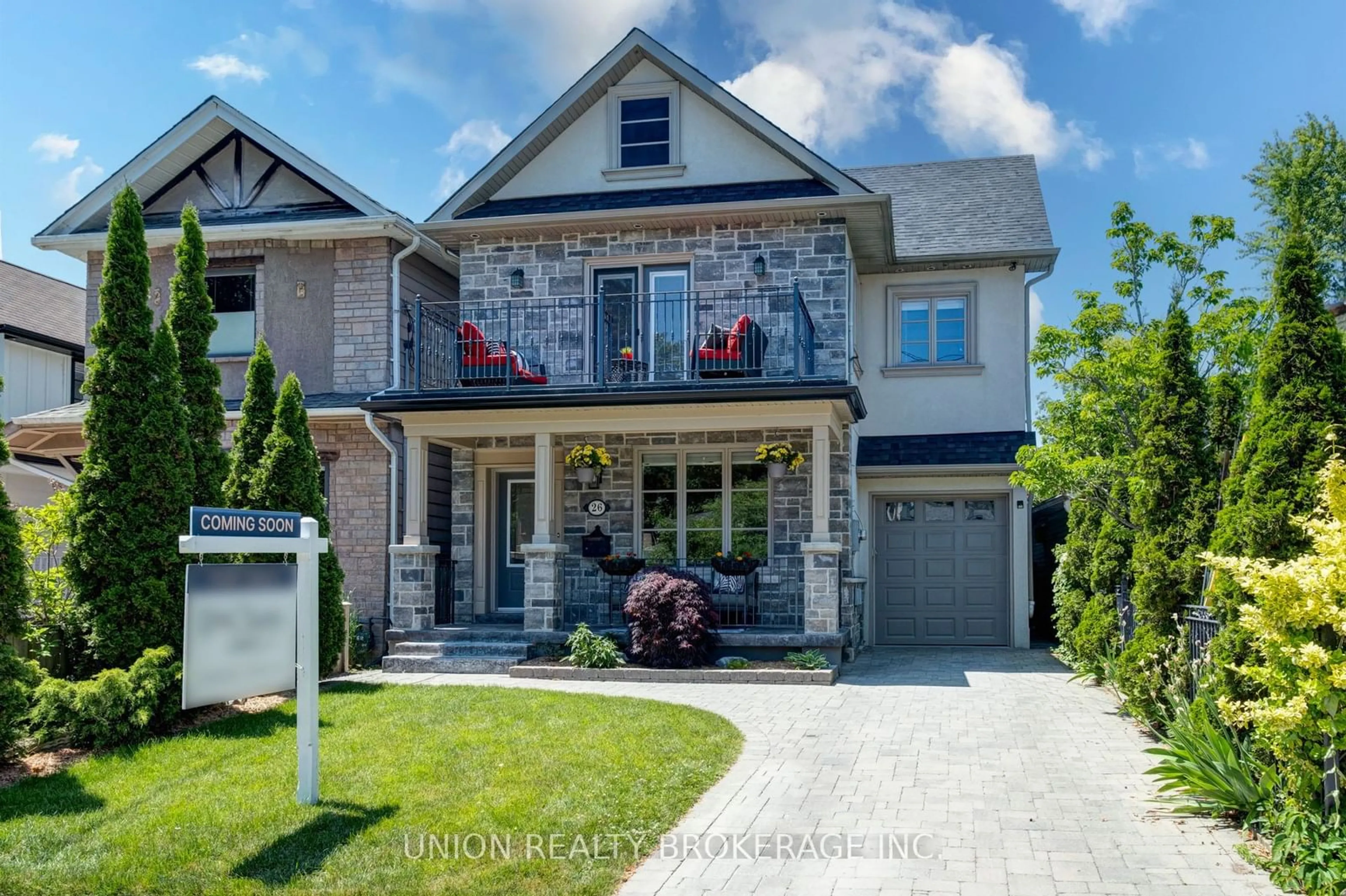 Home with brick exterior material for 26 Birchmount Rd, Toronto Ontario M1N 3J4