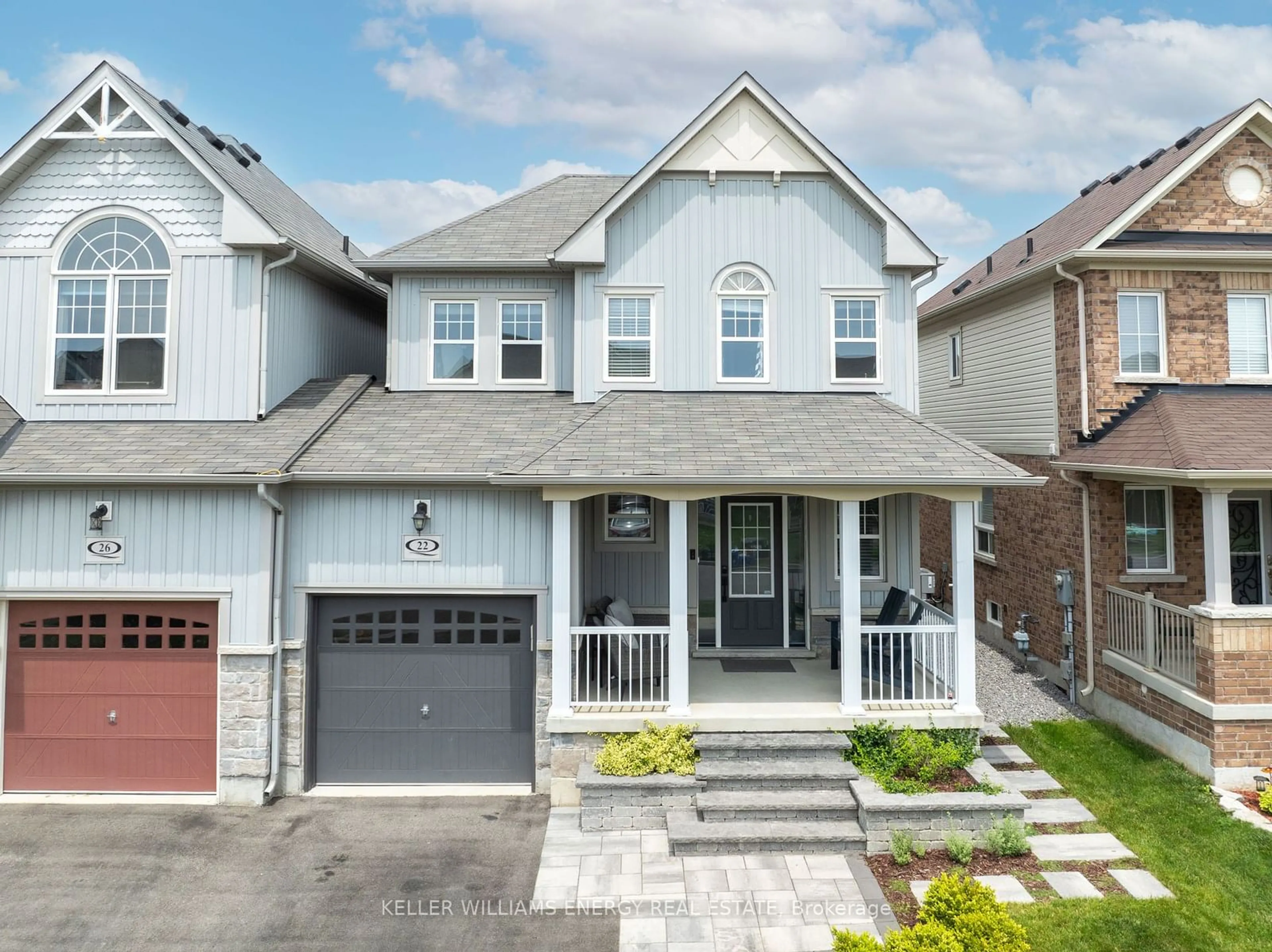 Frontside or backside of a home for 22 Sidney Rundle Ave, Clarington Ontario L1C 0P1