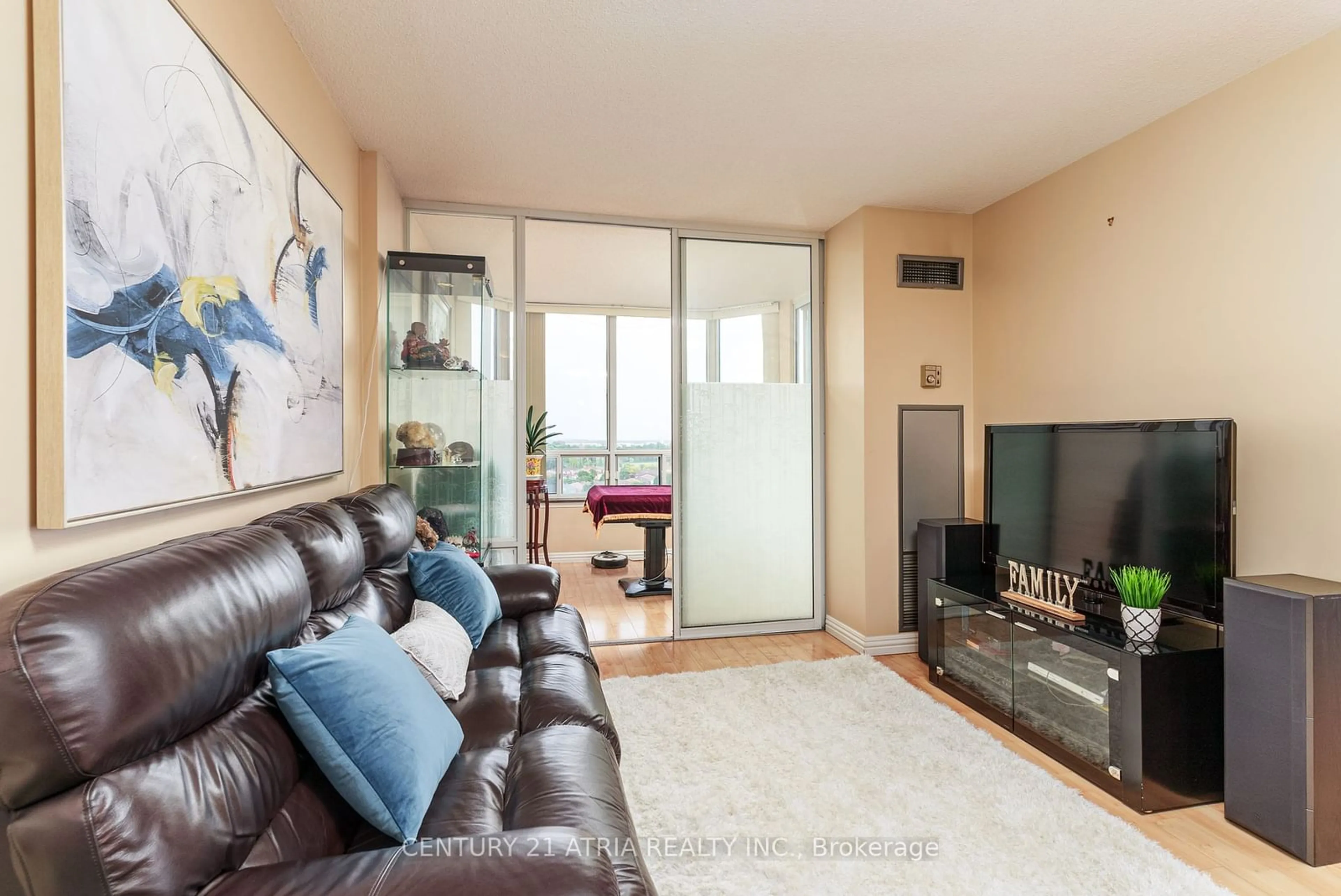 Living room for 350 Alton Towers Circ #810, Toronto Ontario M1V 5E3