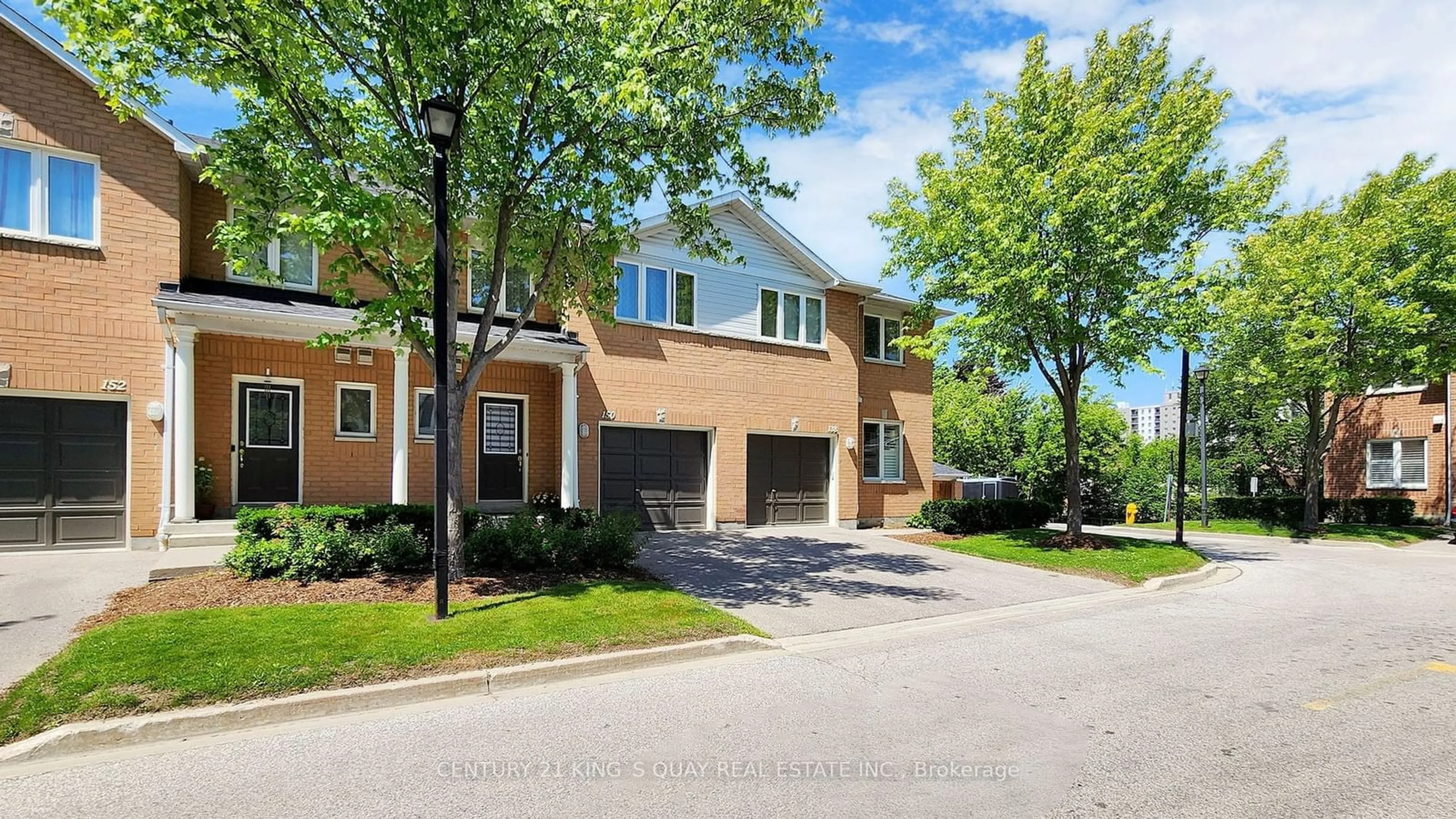 A pic from exterior of the house or condo for 83 Mondeo Dr #150, Toronto Ontario M1P 5B6