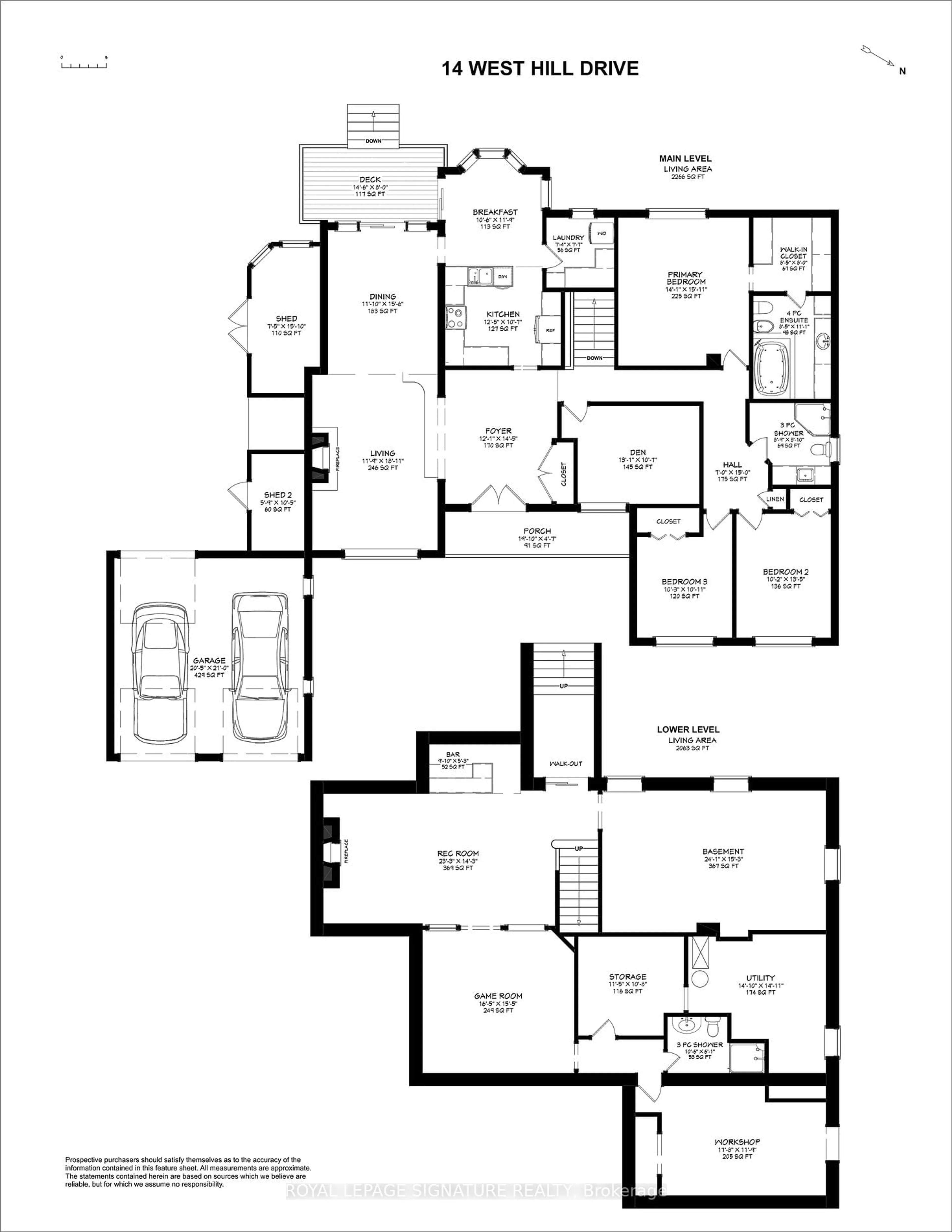 Floor plan for 14 West Hill Dr, Toronto Ontario M1E 3T5