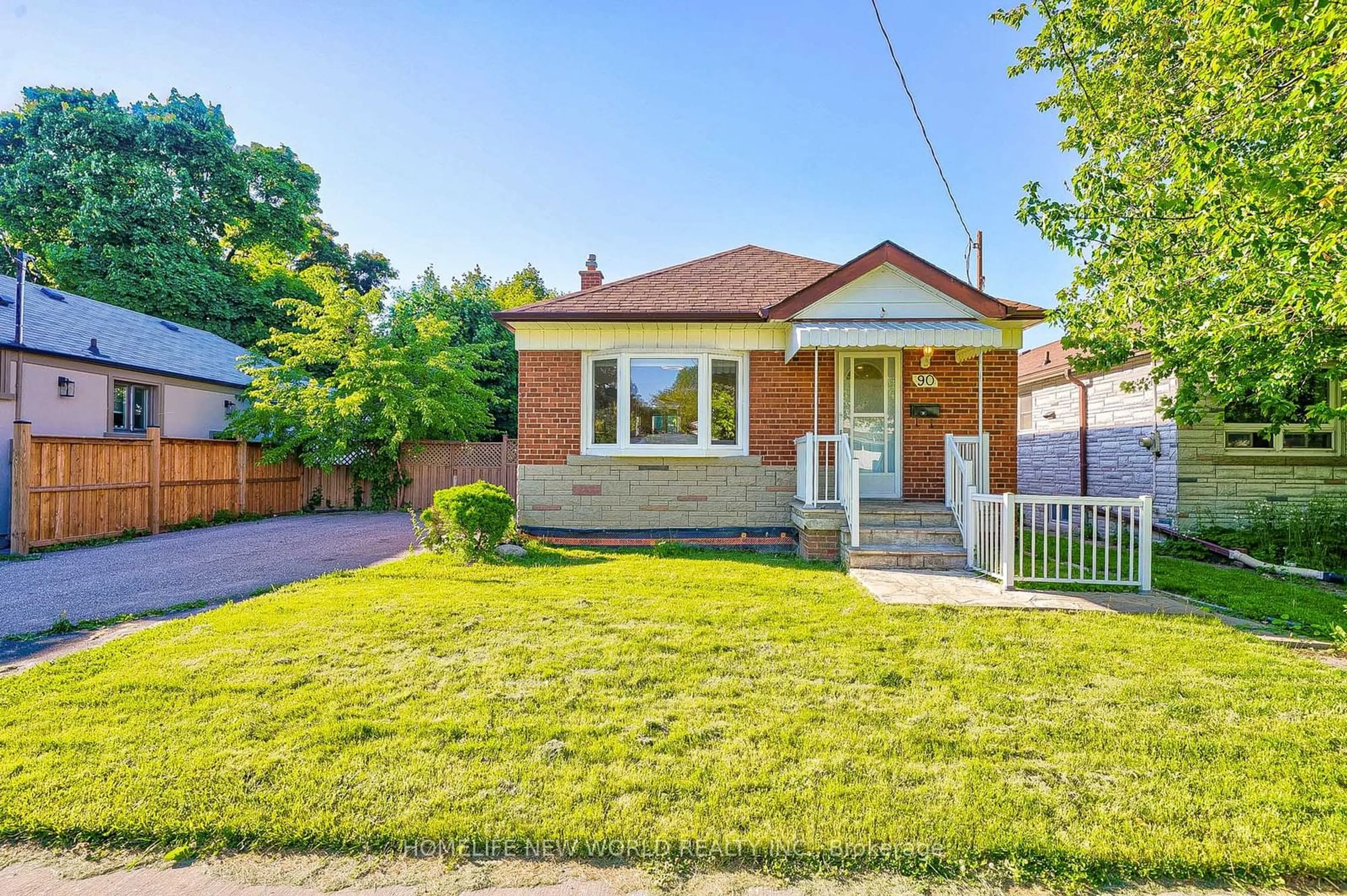 Frontside or backside of a home for 90 Merryfield Dr, Toronto Ontario M1P 1K2