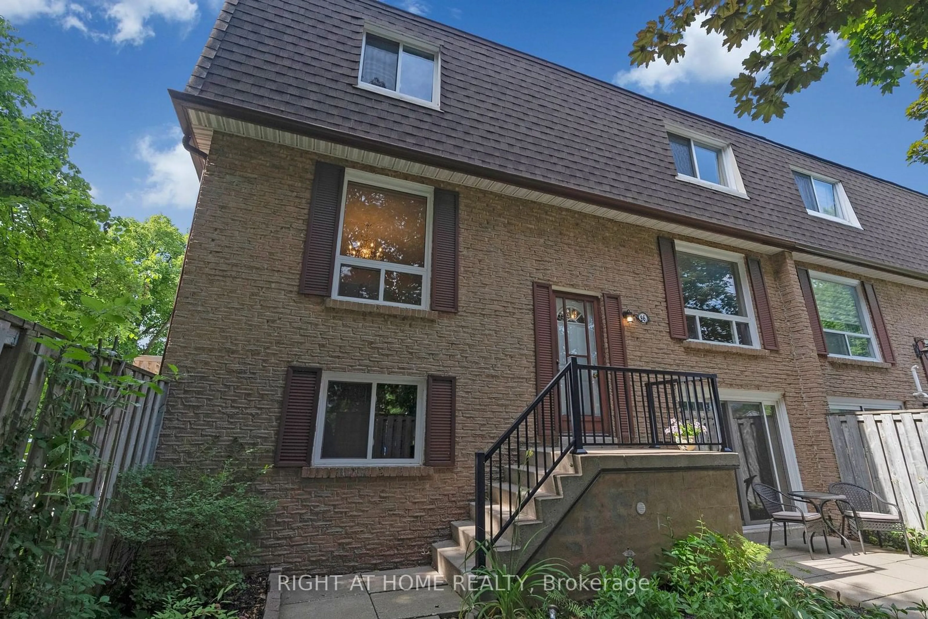 A pic from exterior of the house or condo for 321 Blackthorn St #86, Oshawa Ontario L1K 1L3