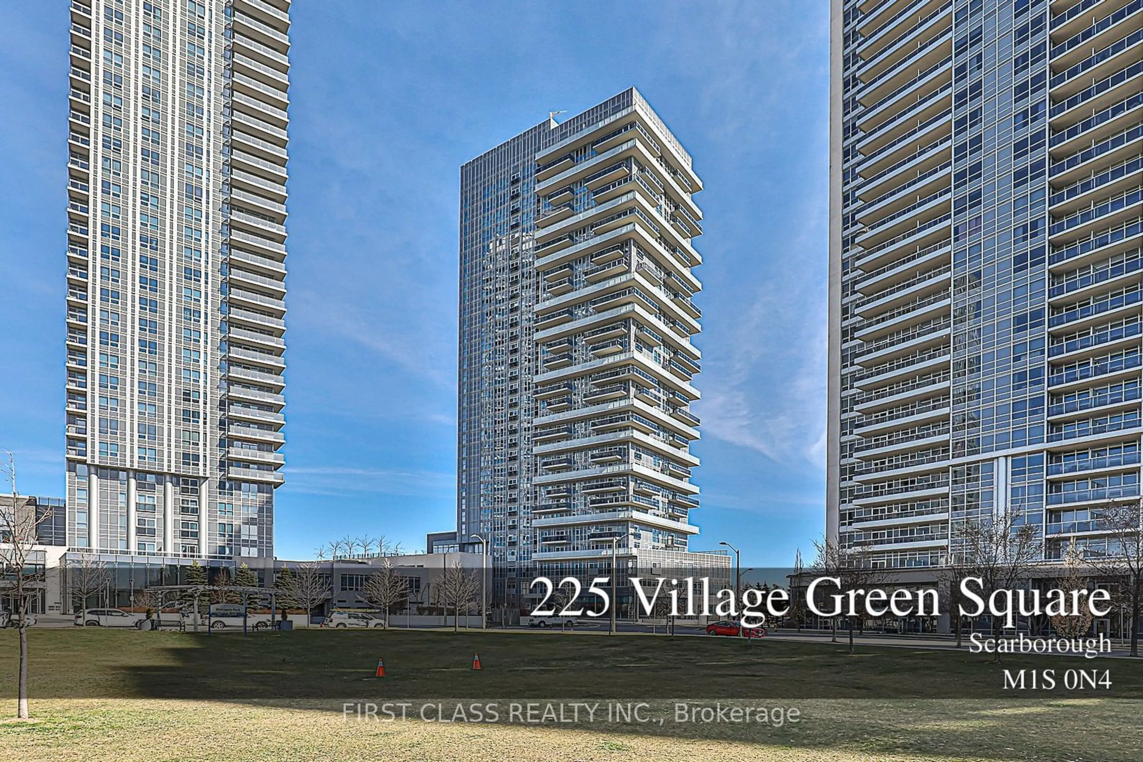 A pic from exterior of the house or condo for 225 Village Green Sq #1510, Toronto Ontario M1S 0N4