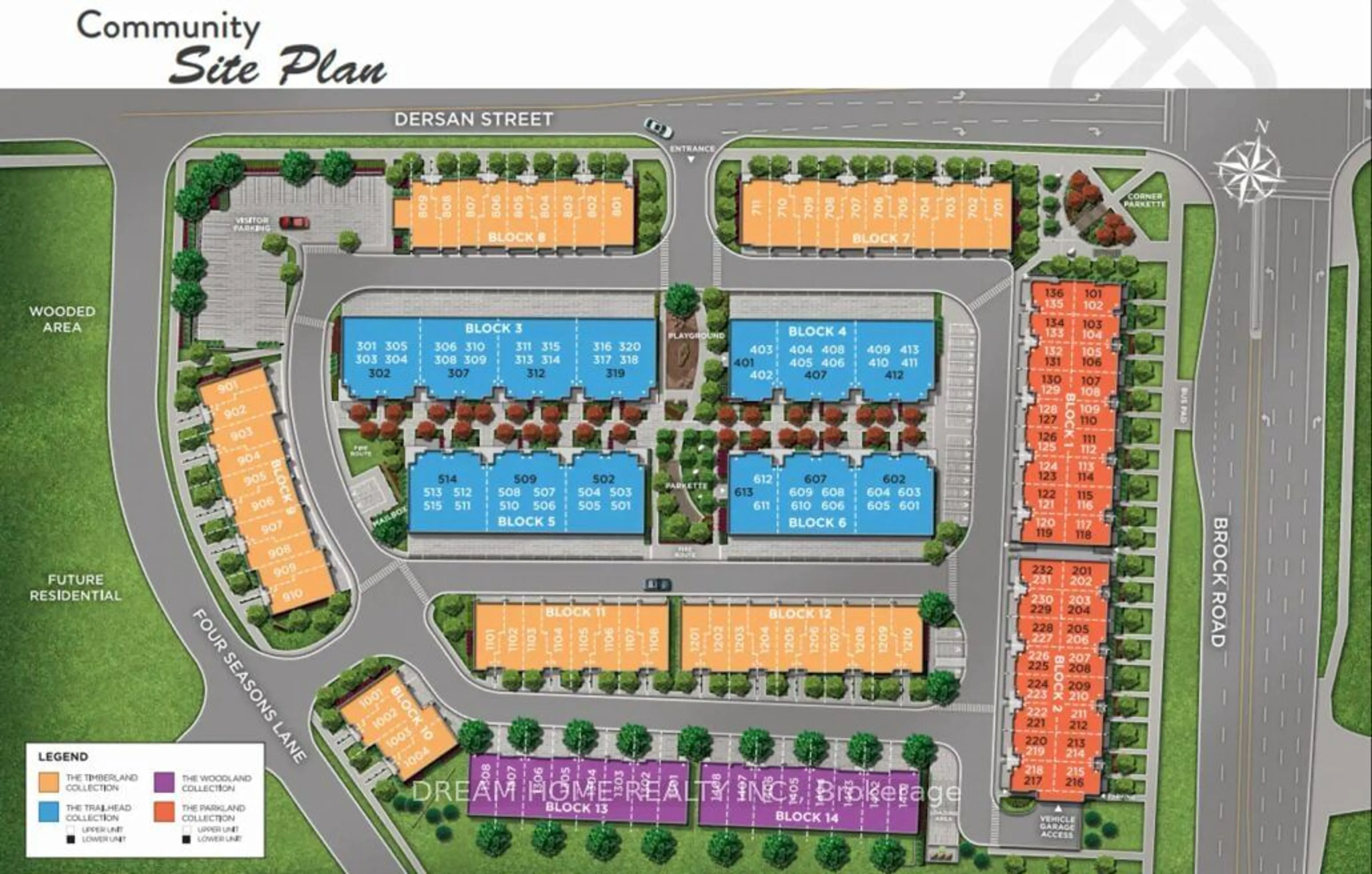 Floor plan for 2540 Brock Rd #501, Pickering Ontario L1V 2P8