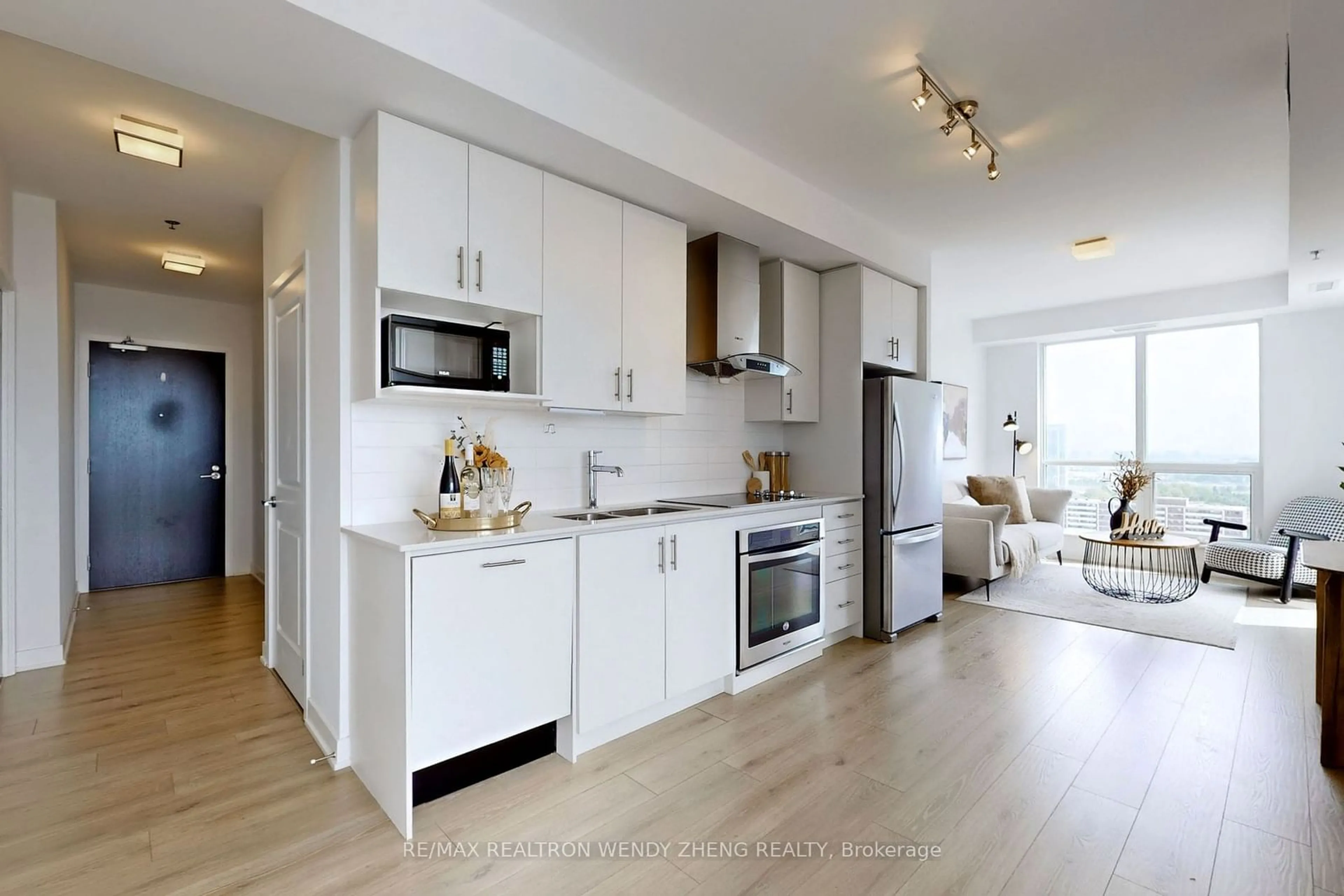 Contemporary kitchen for 195 Bonis Ave #2312, Toronto Ontario M1T 0A5
