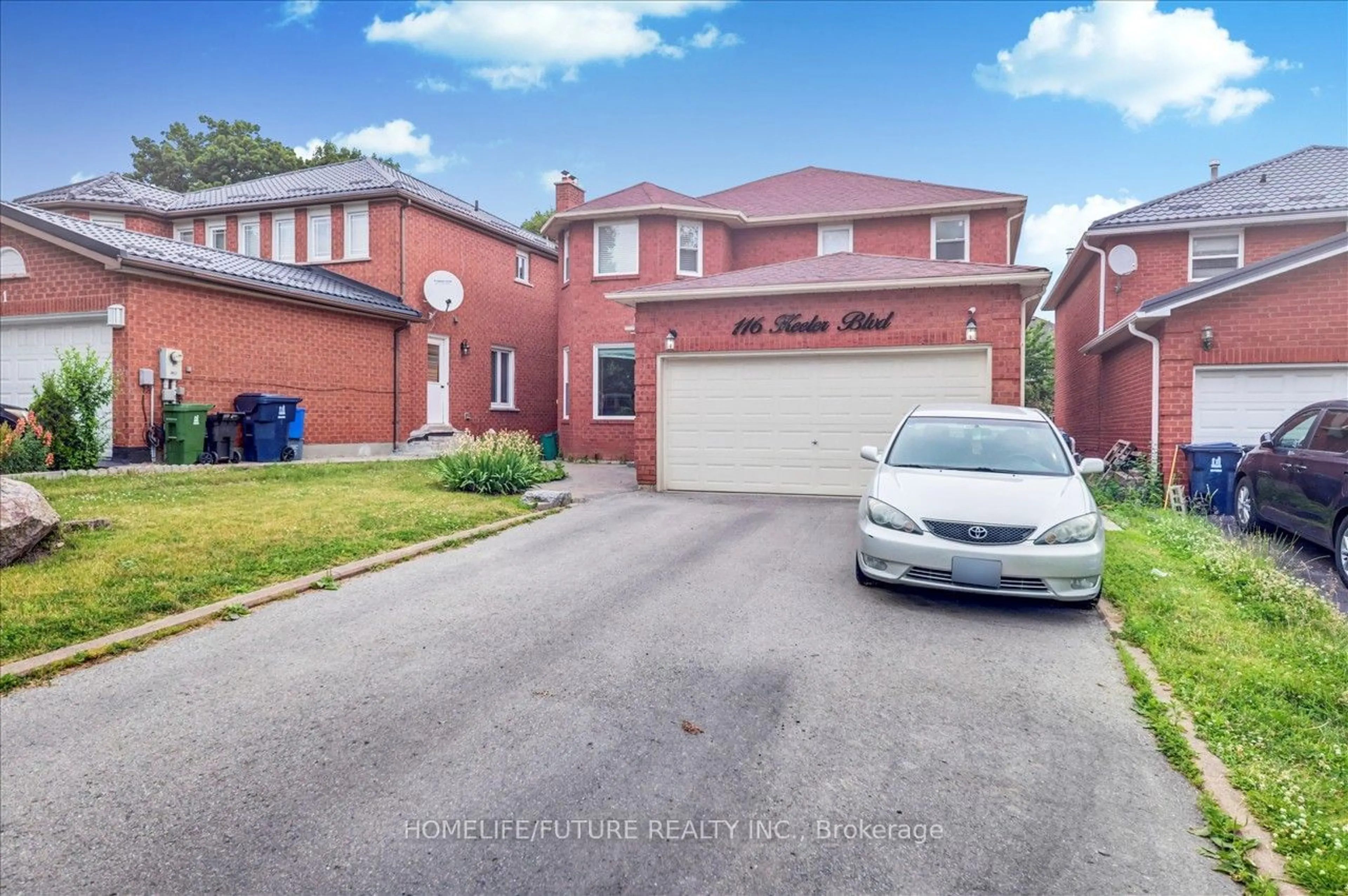 Frontside or backside of a home for 116 Keeler Blvd, Toronto Ontario M1E 4K9