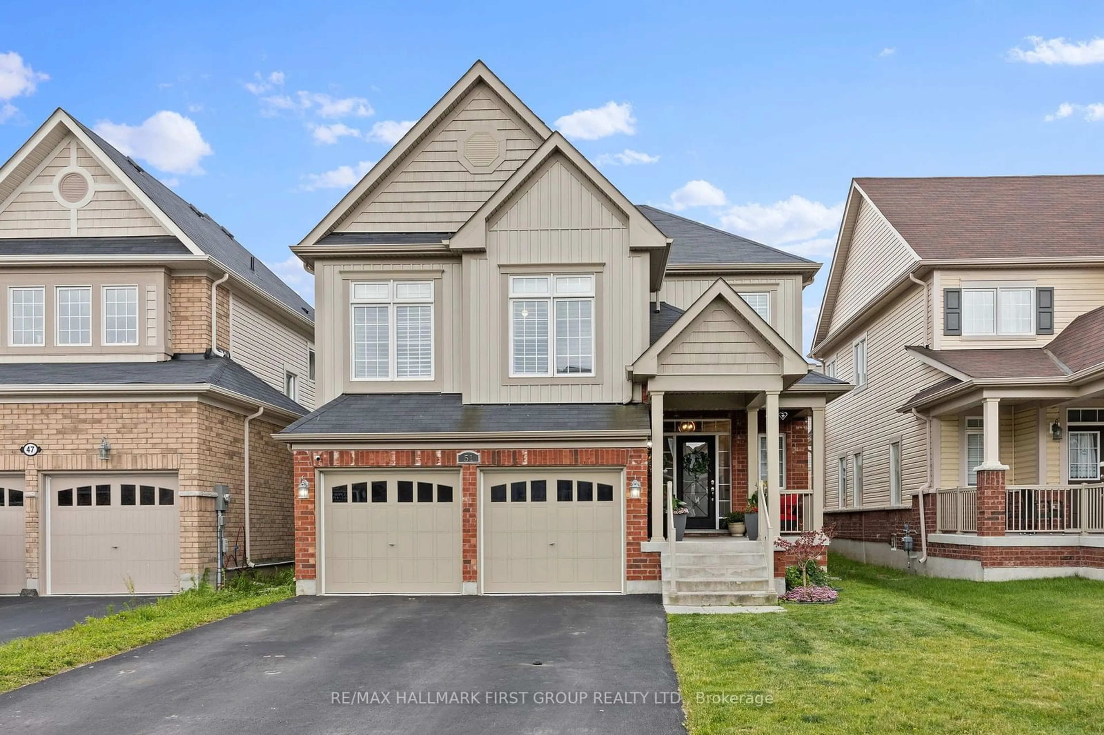 Frontside or backside of a home for 51 Henry Smith Ave, Clarington Ontario L1C 0W1