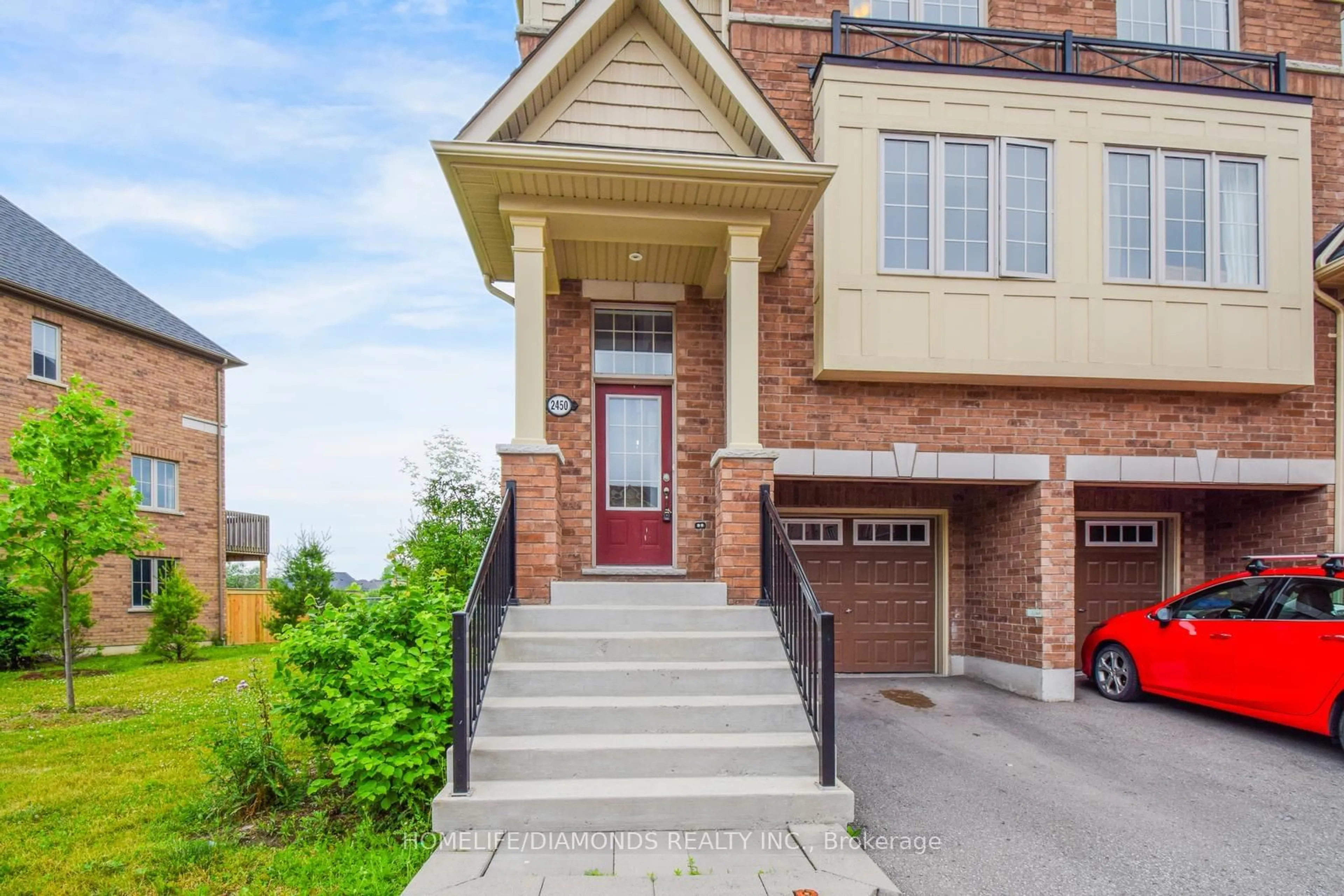 Home with brick exterior material for 2450 Bromus Path, Oshawa Ontario L1L 0K6