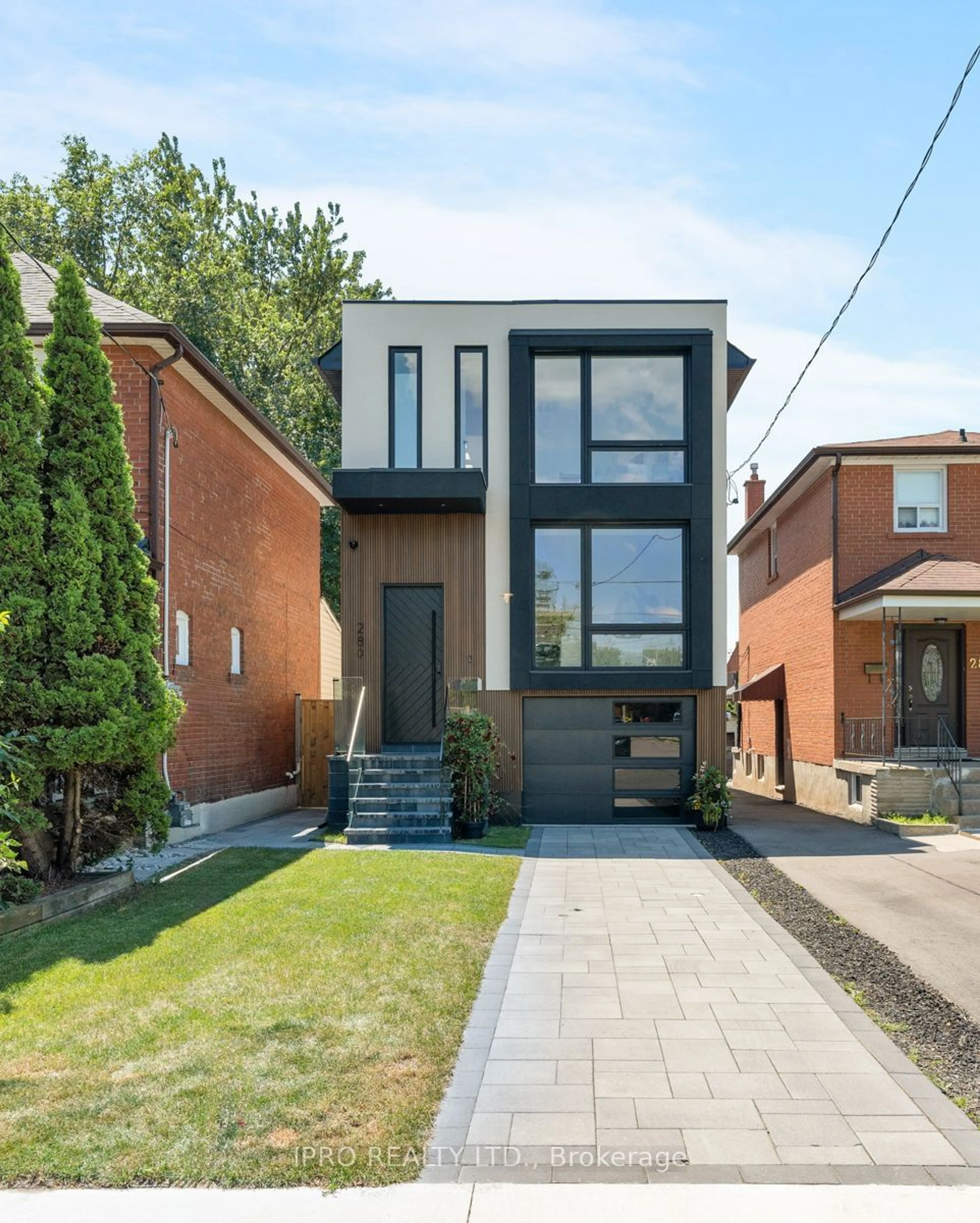 Home with brick exterior material for 280 Westlake Ave, Toronto Ontario M4C 4T6