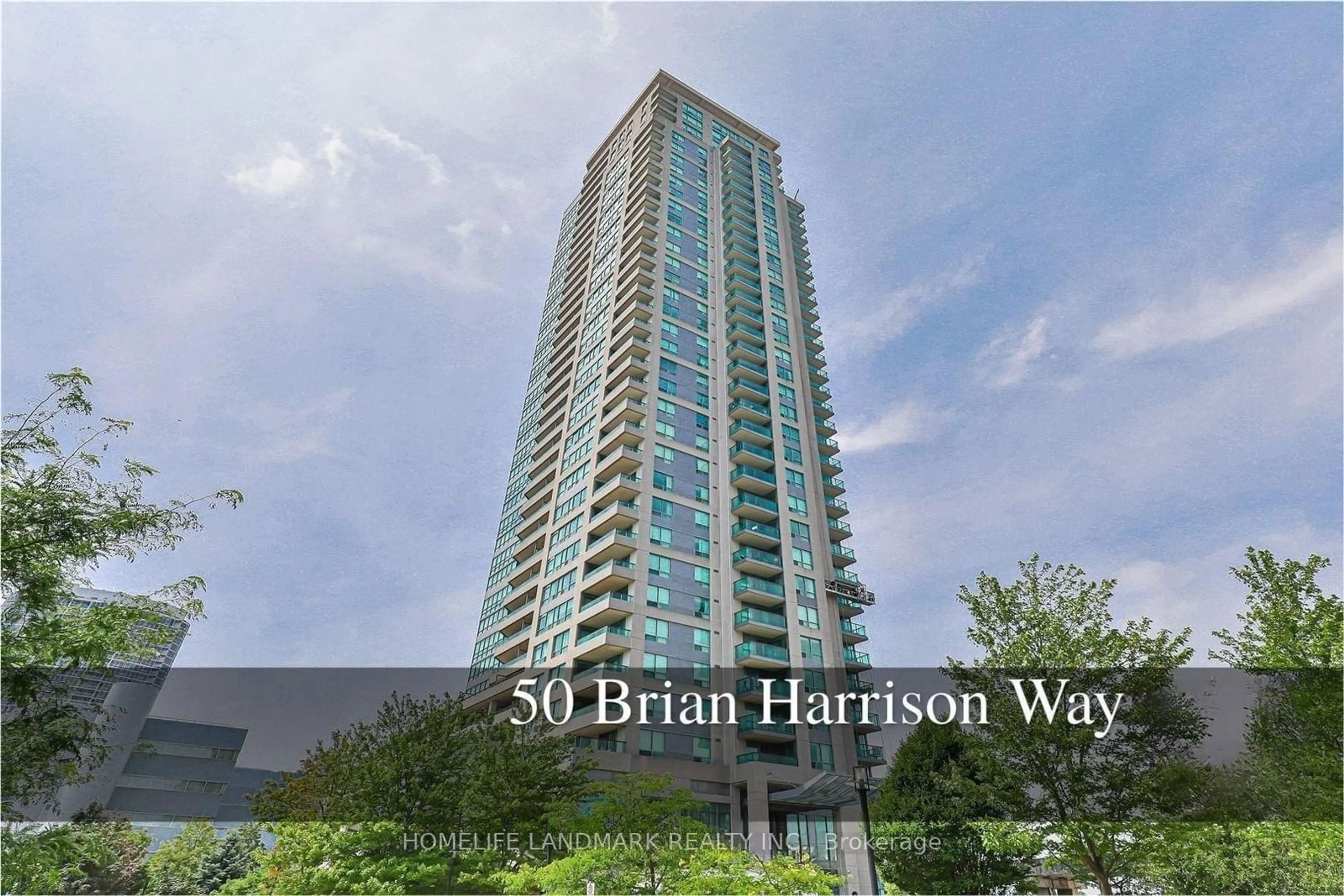 A pic from exterior of the house or condo for 50 brian harrison Way #2709, Toronto Ontario M1P 5J4